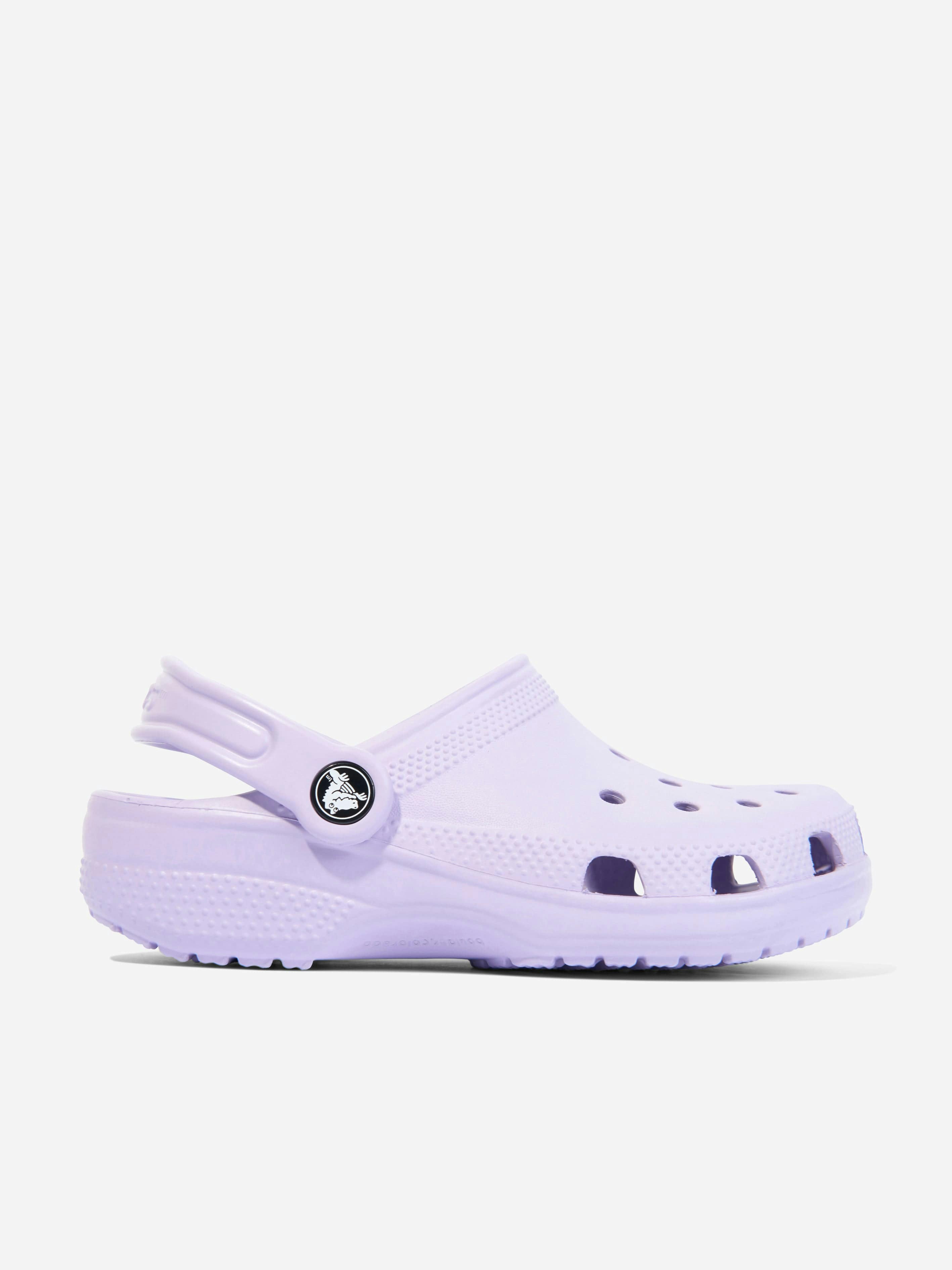 Crocs Girls Purple Classic Clog In - Eu 19 - 20 Uk 4 Us 4