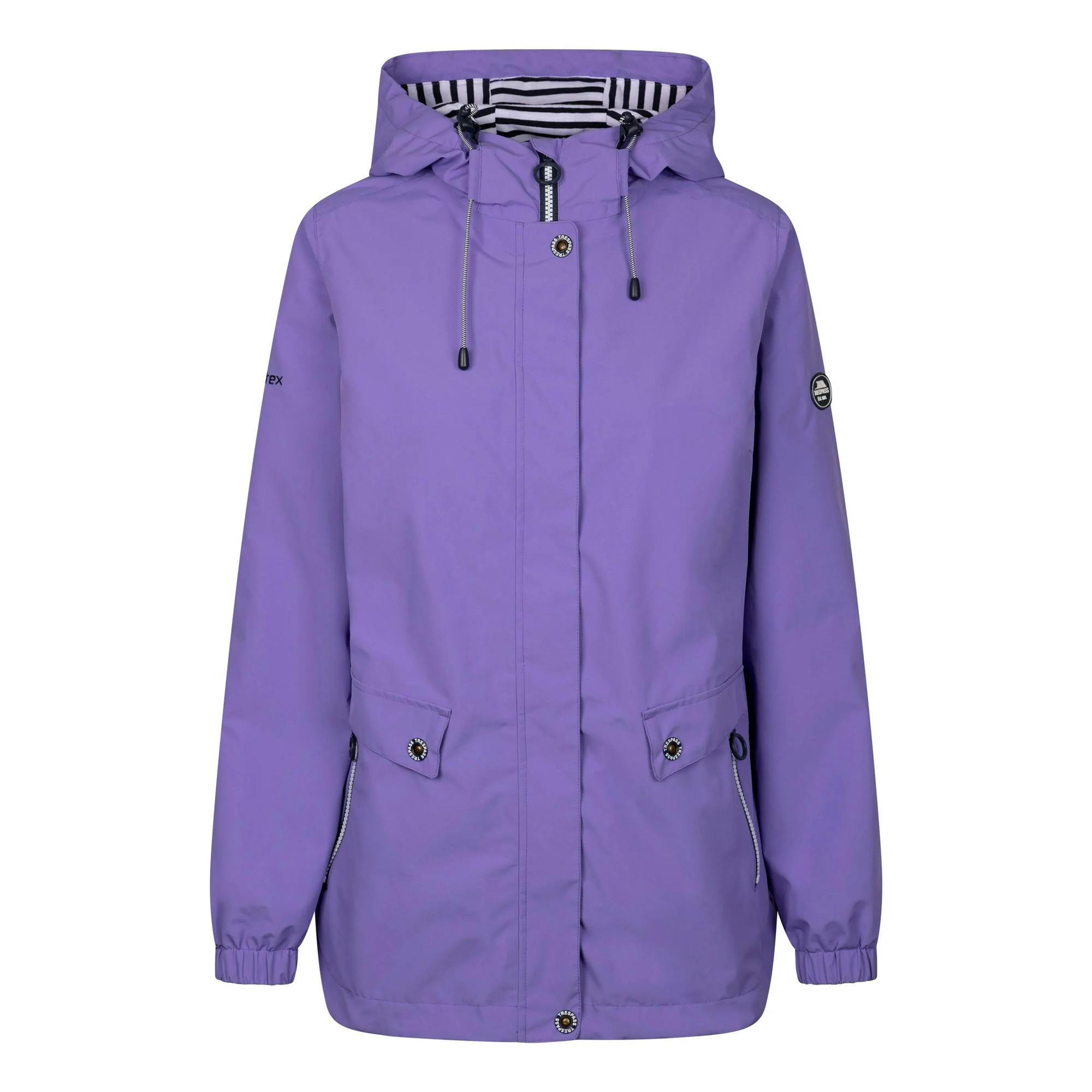 Trespass Women's Wisteria Flourish Waterproof Jacket - Xs - 100% Polyester