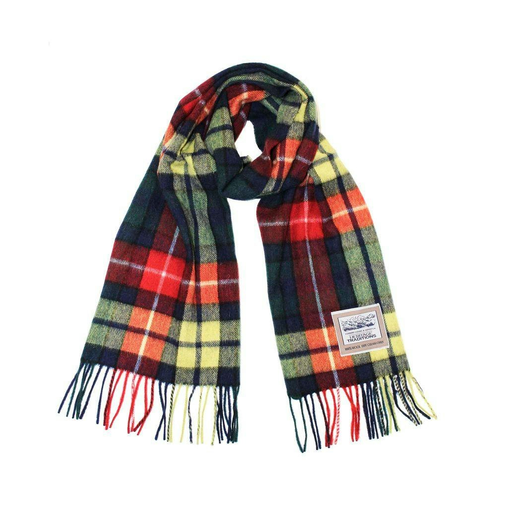 Heritage Traditions Pure Wool Tartan Scarf - Modern Buchanan