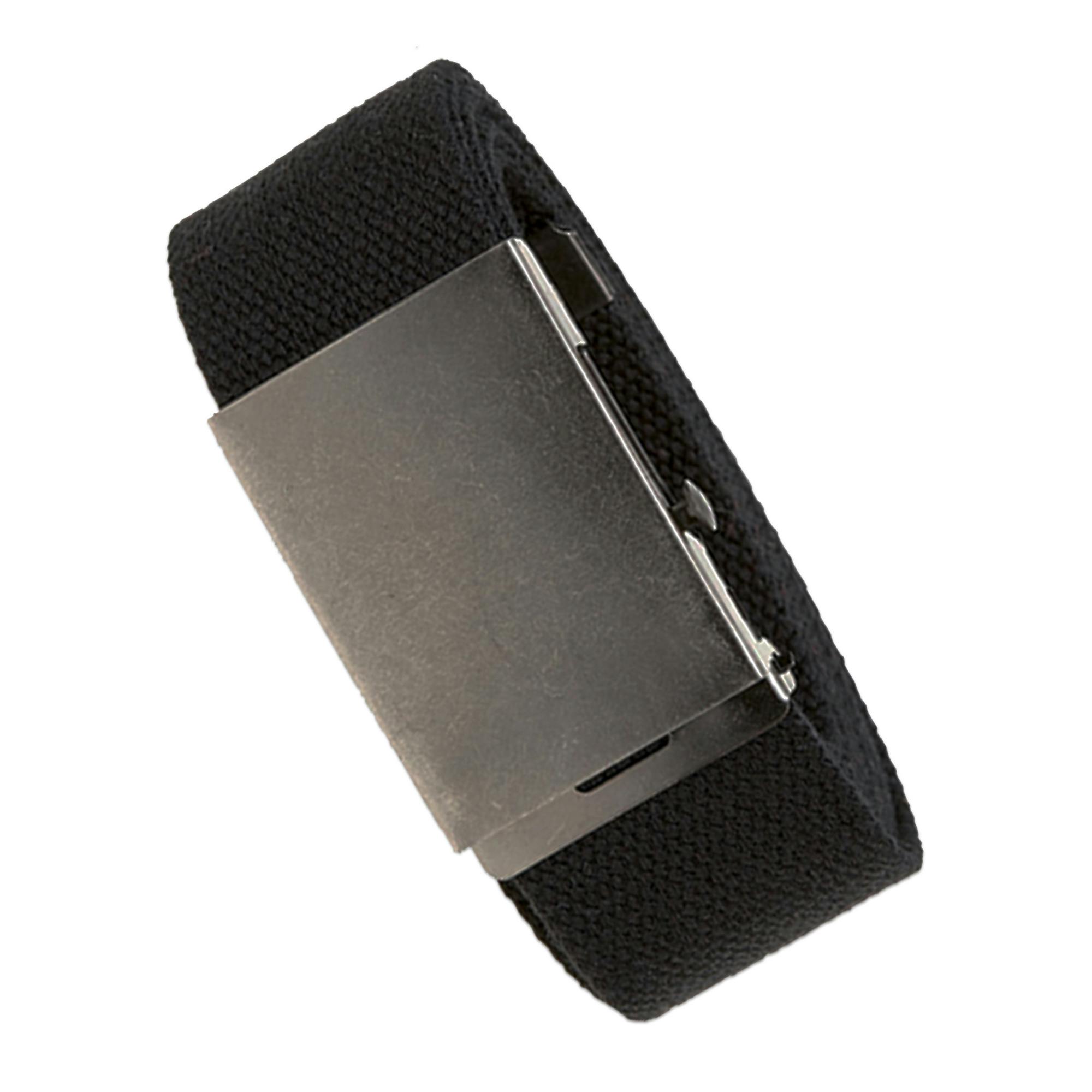 Duke Men's Black D555 Edward Webbing Waist Belt - 6XL - 100% Polyester