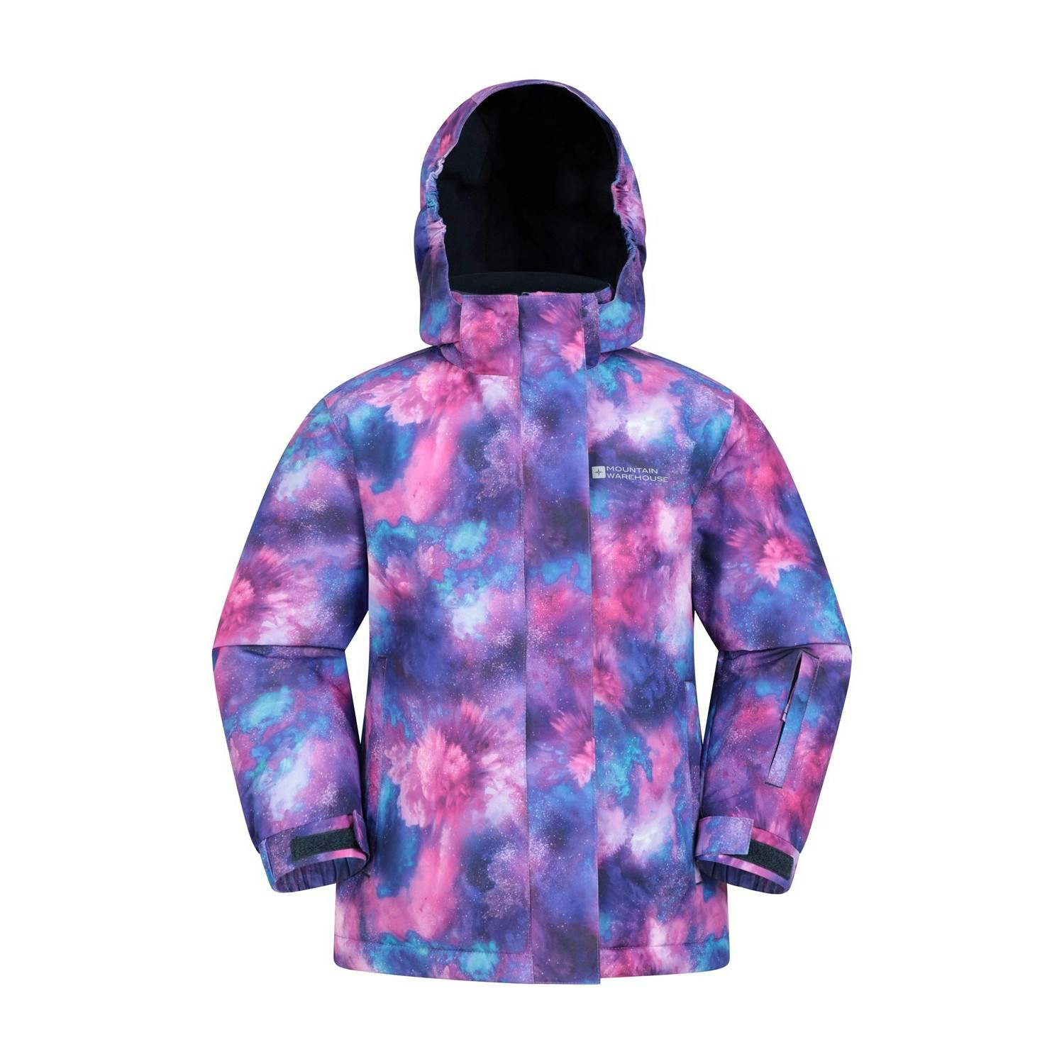 Mountain Warehouse Purple Childrens/Kids Snowdrop Ski Jacket - 2-3 Years - 100% Polyester