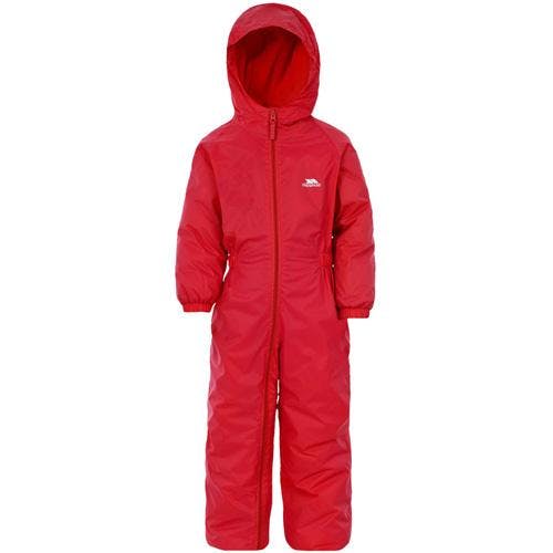 Trespass Cobalt Kids Dripdrop Padded Waterproof All-In-One Suit - 18 To 24 Months
