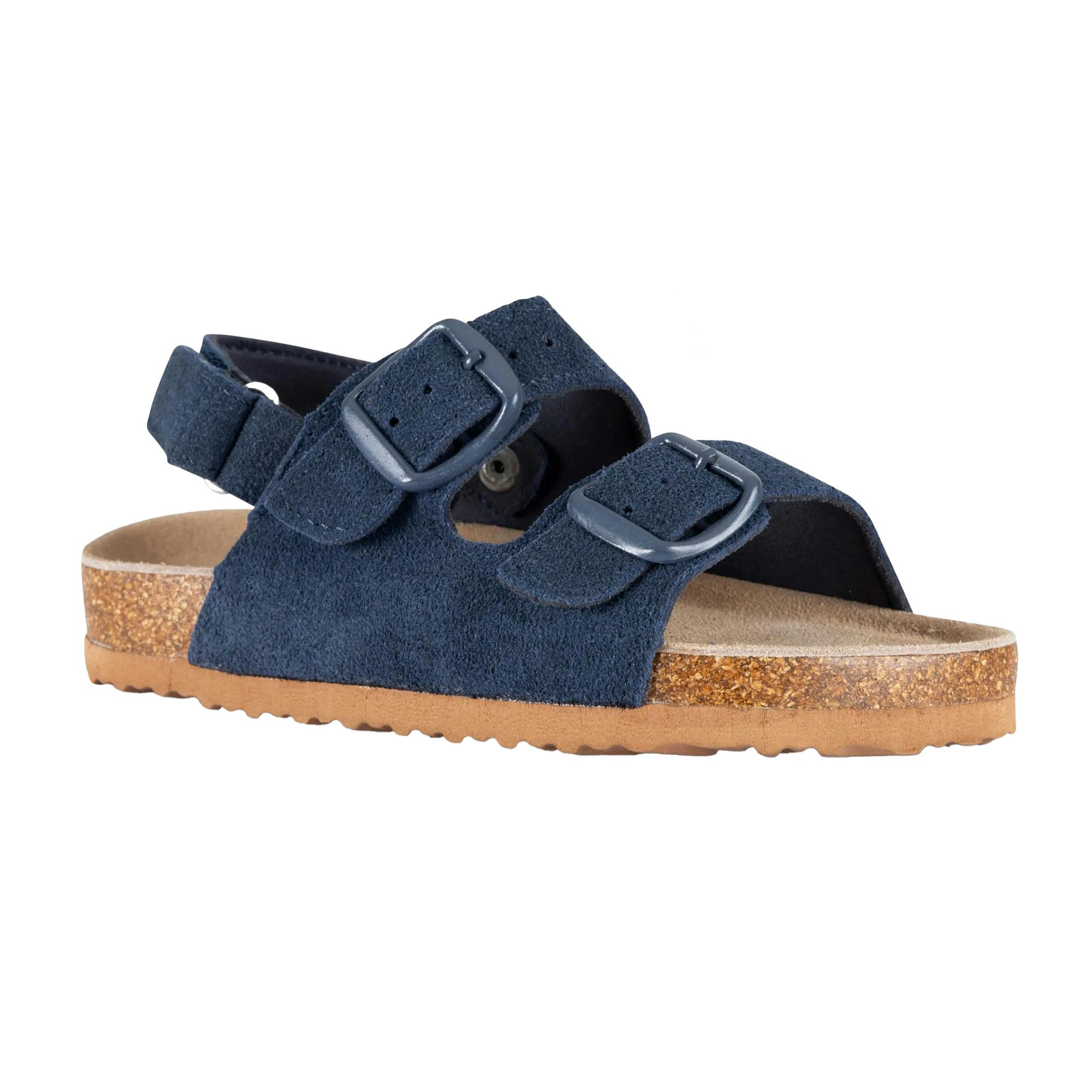 Trespass Childrens/Kids Chiron Suede Sandals - Navy - 7 Uk Child - Navy - 40% Suede/20% Textile/20% Foam/10% Cork/10% Eva