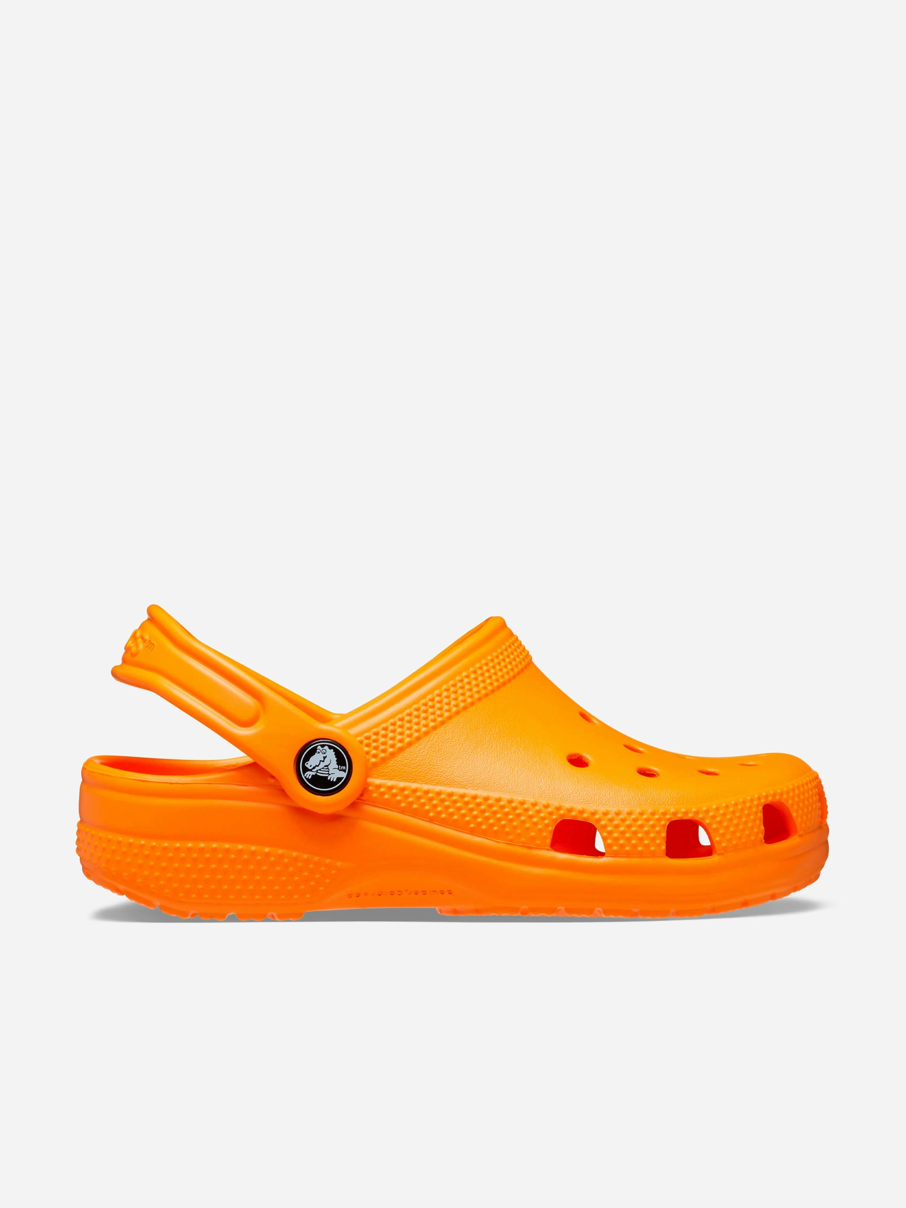 Crocs Boys Orange Kids Classic Clog In - Eu 22 - 23 Uk 6 Us 6