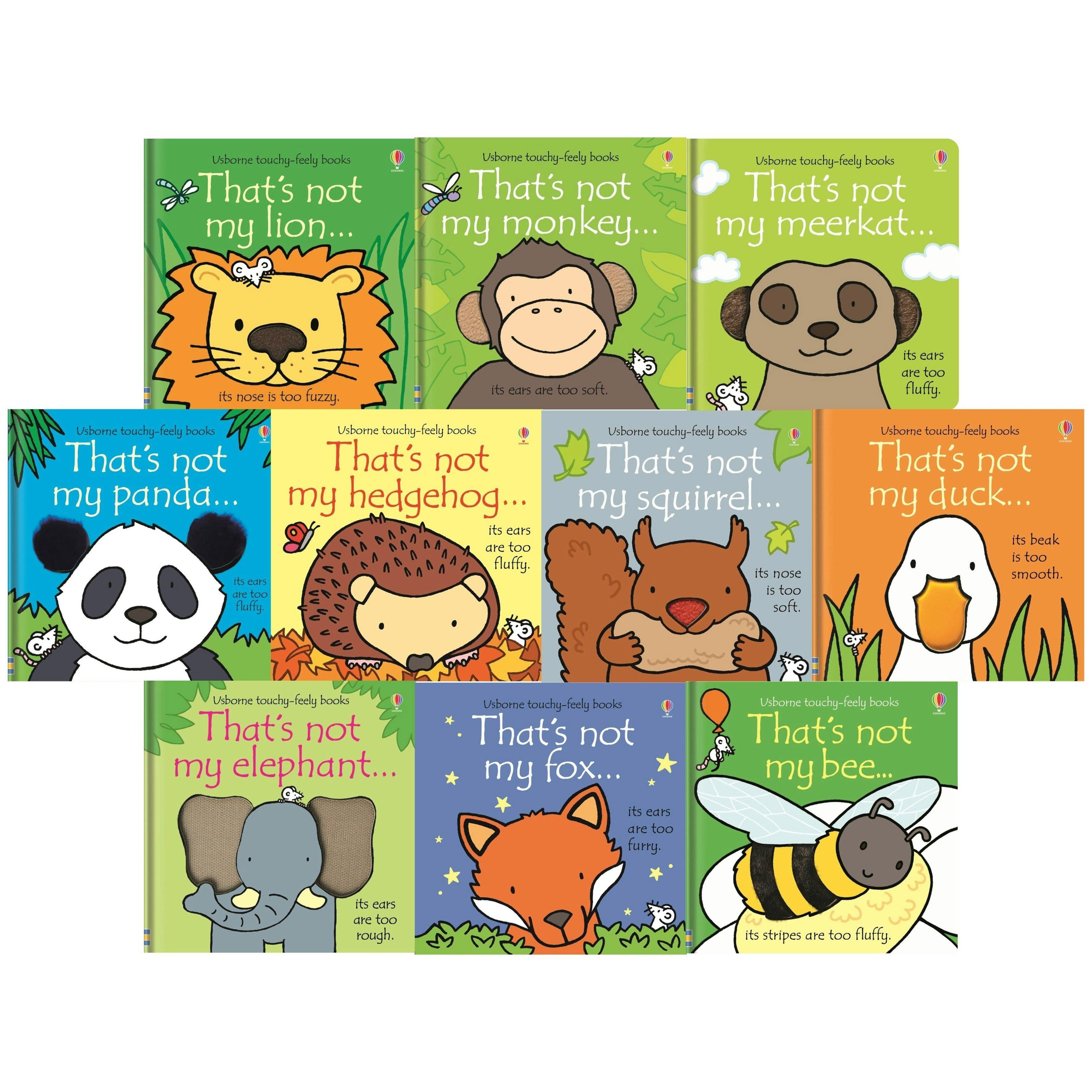 Usborne Touchy-Feely Thats not My Christmas Collection 4 Books Set Robin, Angel - Image 11