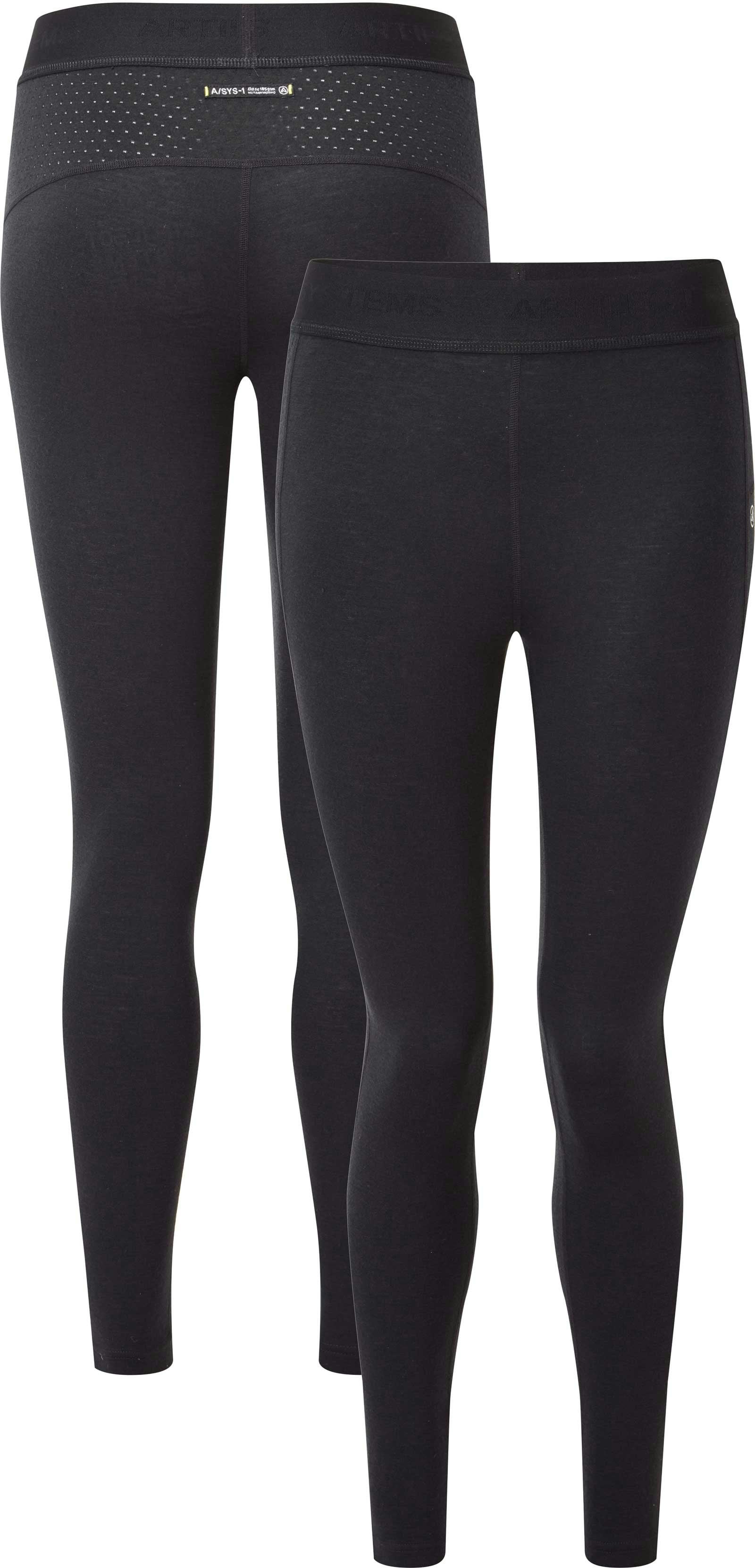 Artilect Women's Black Flatiron 185 Leggings {Art-2212114} - Small
