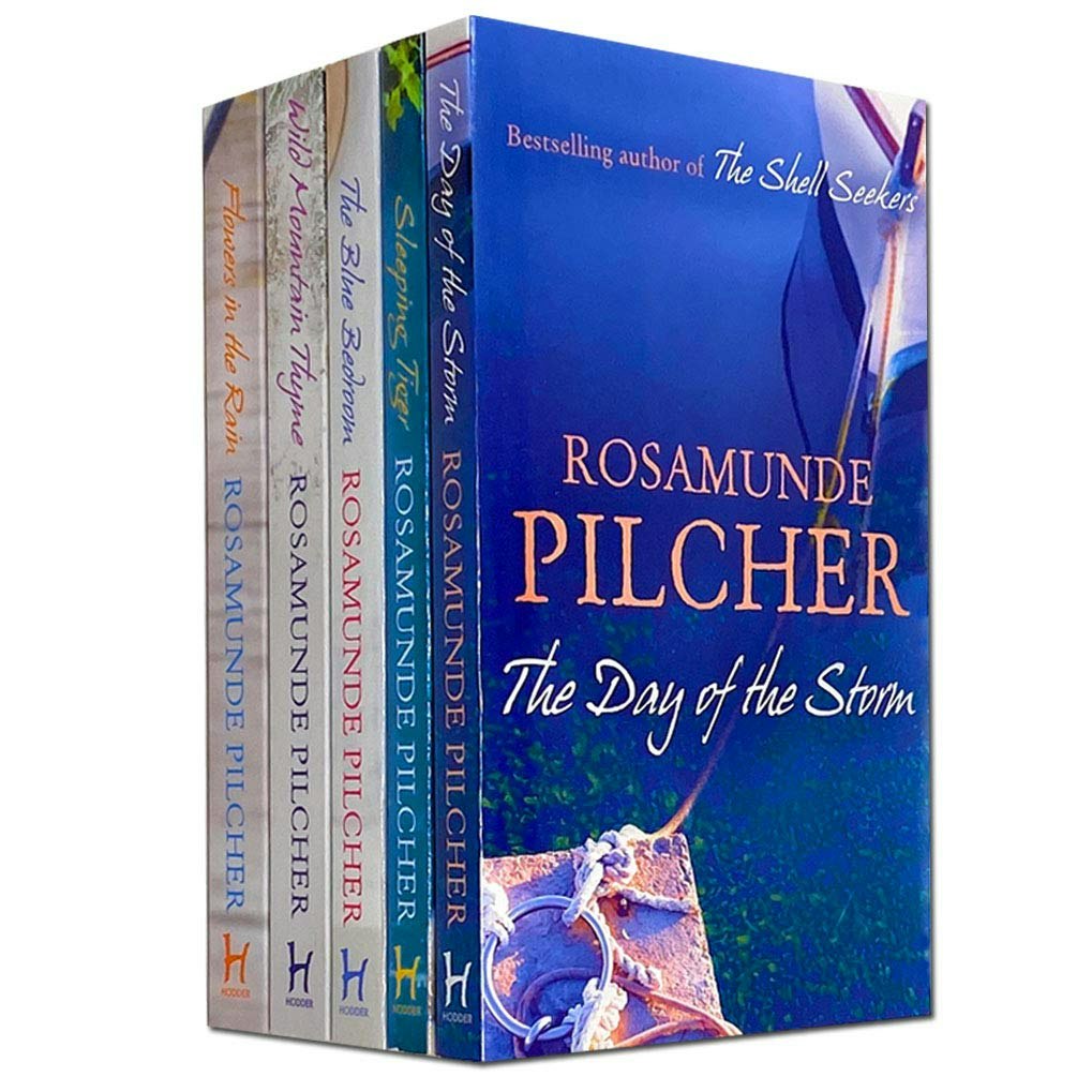 Hodder Women's Blue Rosamunde Pilcher Collection 5 Books Set