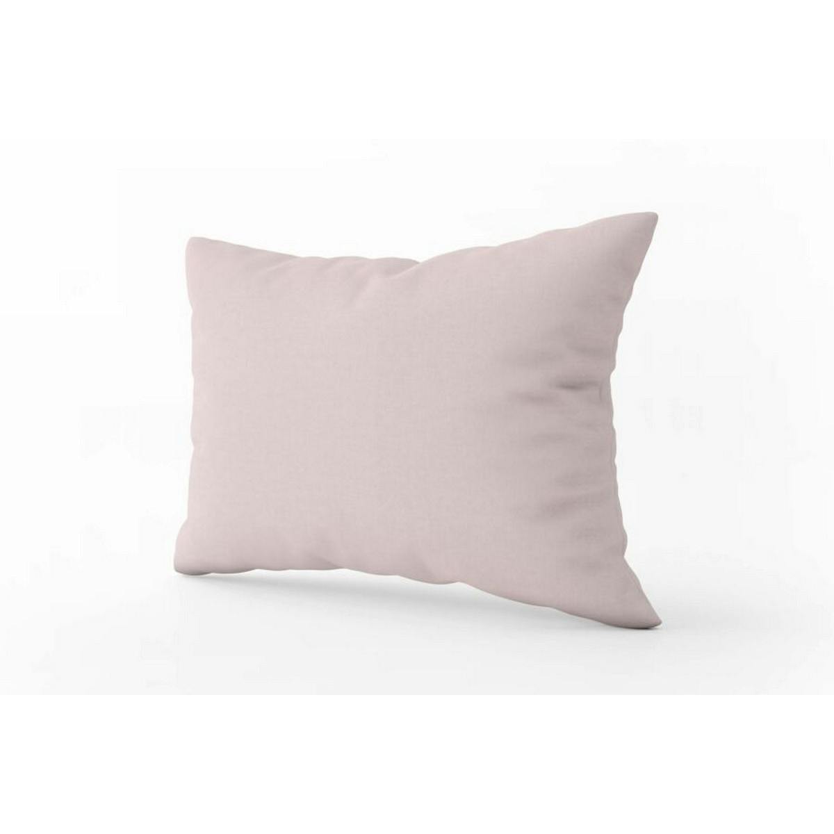 Belledorm Pink Percale Housewife Pillowcase - Powder - 76Cm X 51Cm - Powder - 50% Polyester/50% Combed Cotton