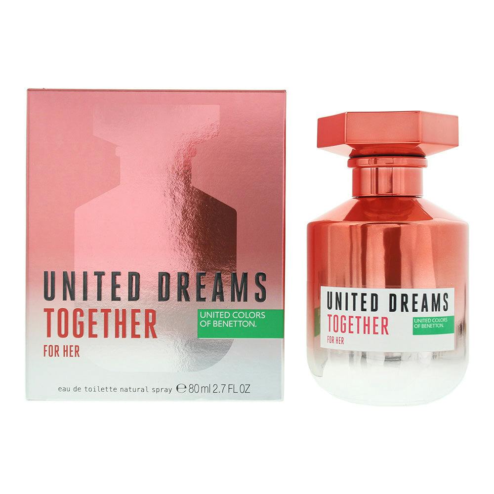 Benetton Light United Dreams Together For Her Eau De Toilette 80Ml