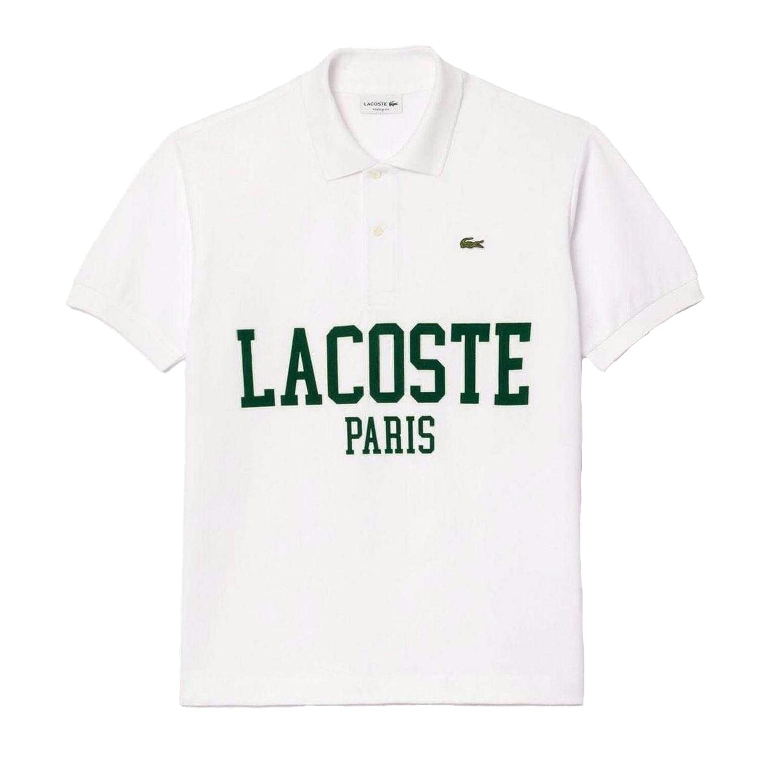 Lacoste Men's White Original L.12.12 Classic Polo Shirt - Xxl - 100% Mixed