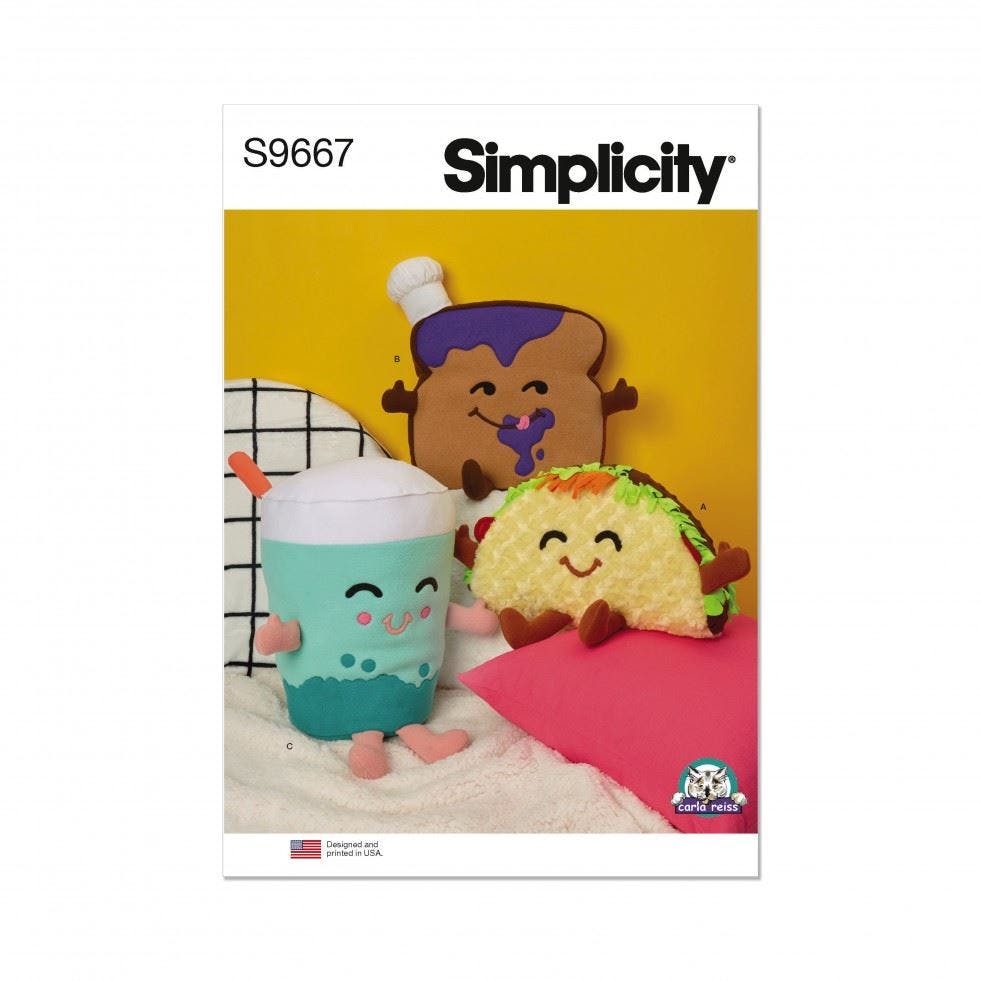Simplicity Sewing Pattern 9667, Toys Os (One Size) - Intermediate - Os (One Size)
