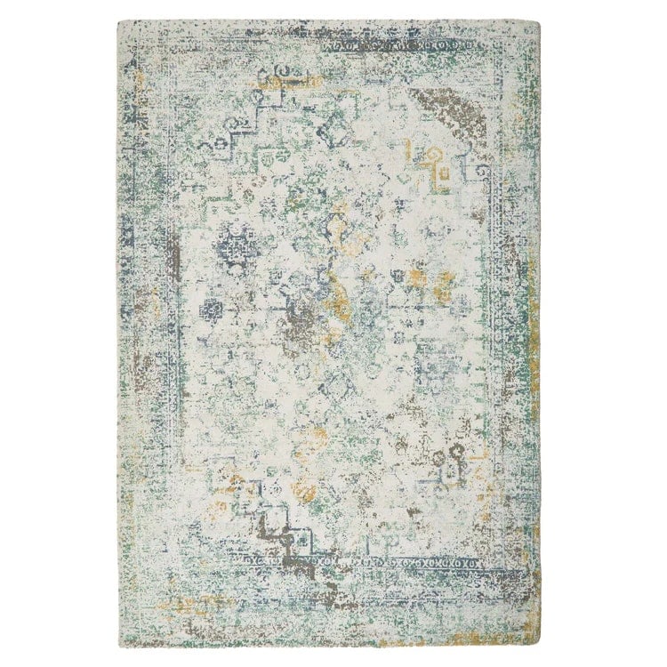 Rackhams Blue S Vogue / Ochre - 120X170