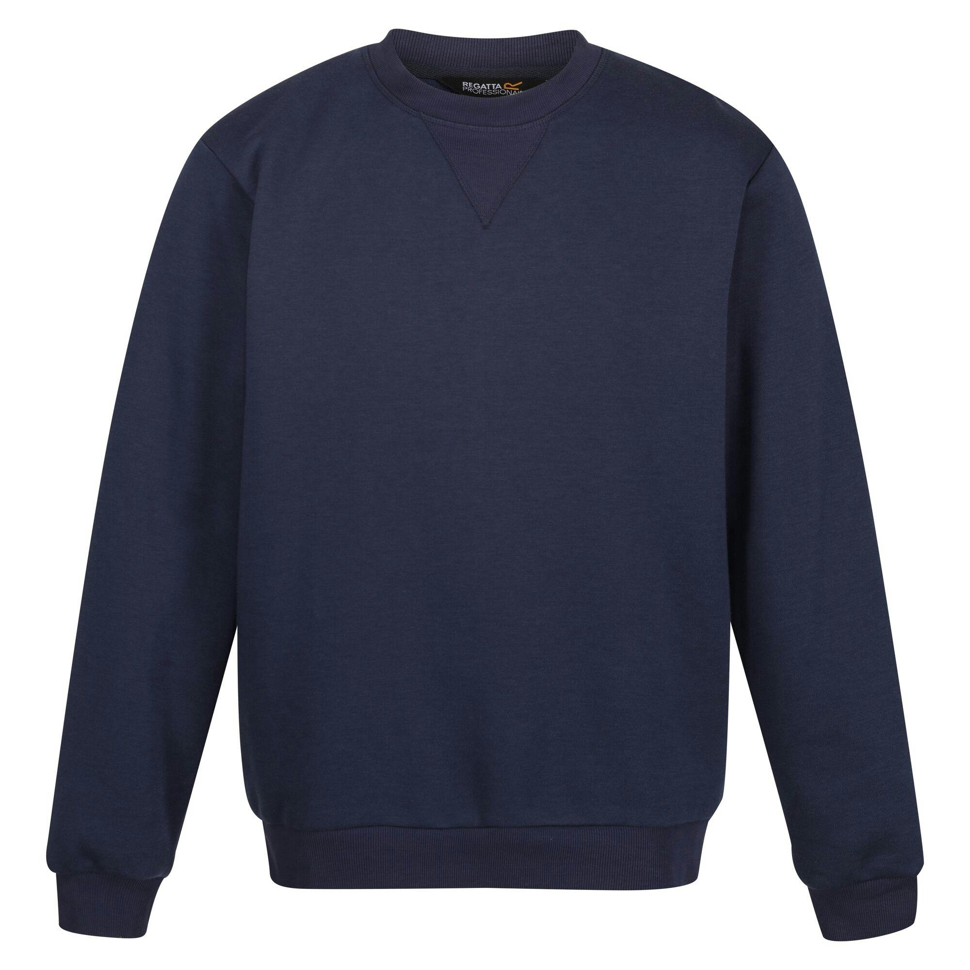 Regatta Men's Professional Crew Neck Sweatshirt - Navy - Navy - Xxl - 65% Polyester/35% Cotton