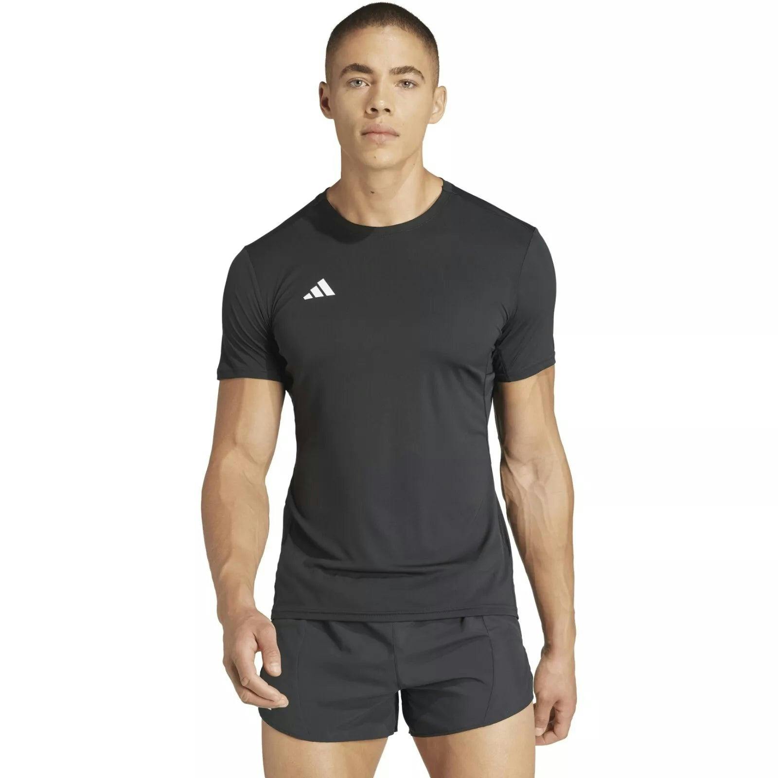 Adidas Men's Black Adizero Aeroready Running T-Shirt In1156 - S