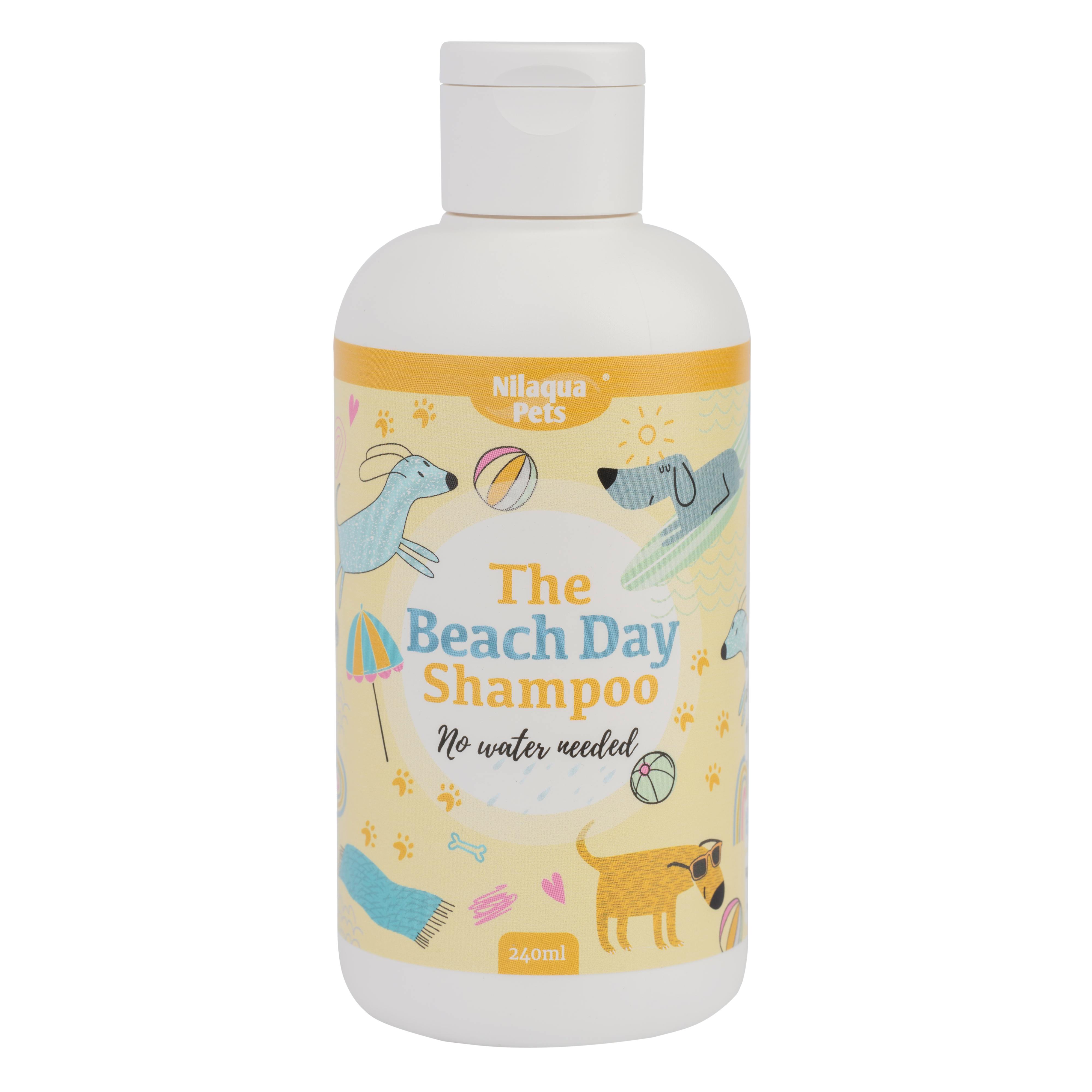 Nilaqua The Beach Day Shampoo 240Ml – Removes Sea-Salt & Sand - 240Ml - 1