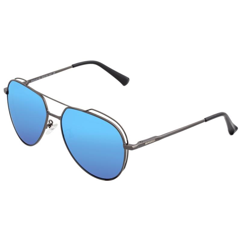 Breed Black/Blue Lyra Polarized Sunglasses