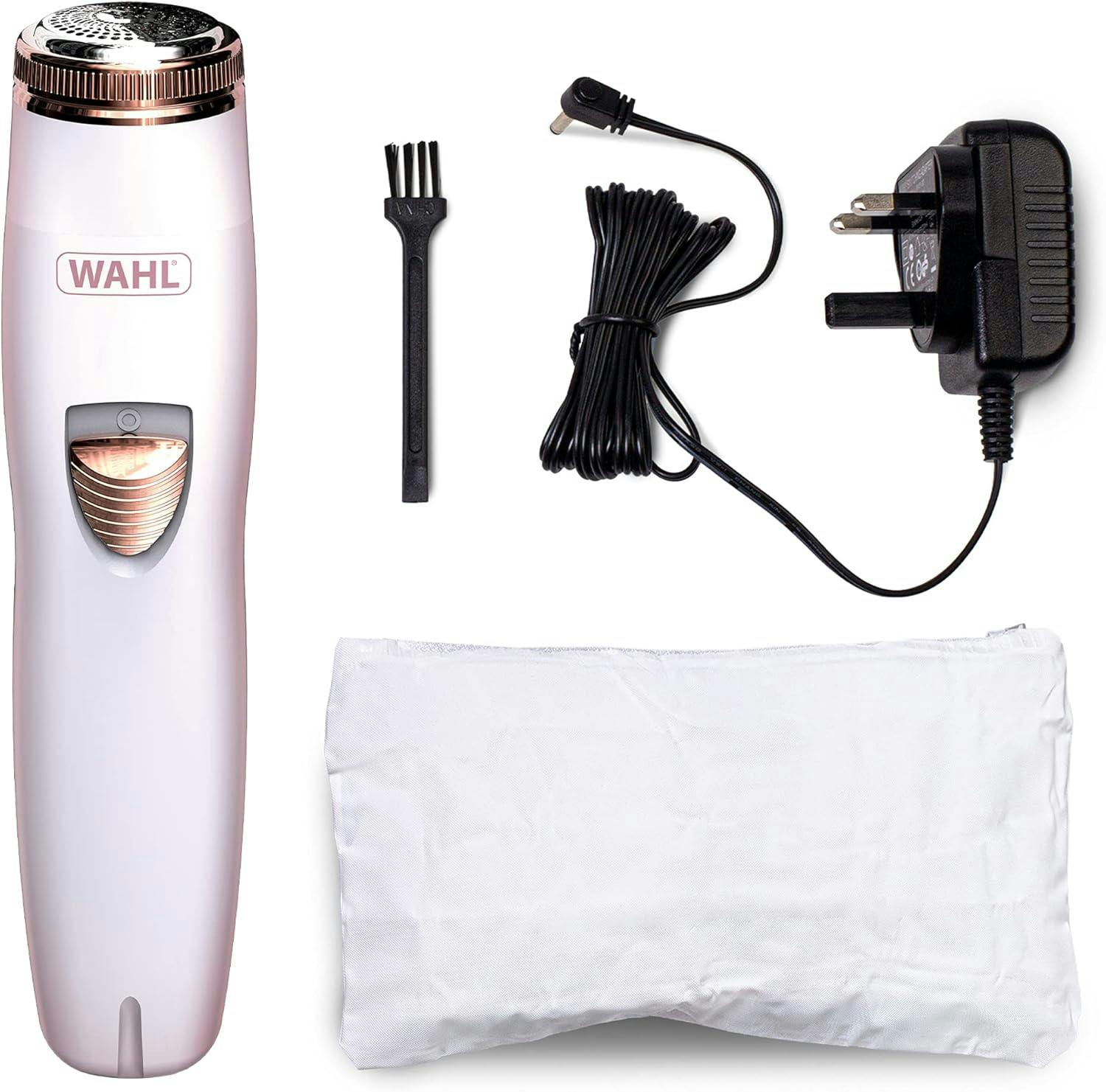 Wahl Women's Pink Facial Hair Remover, Lip, Cheek And Chin Hair Removal For