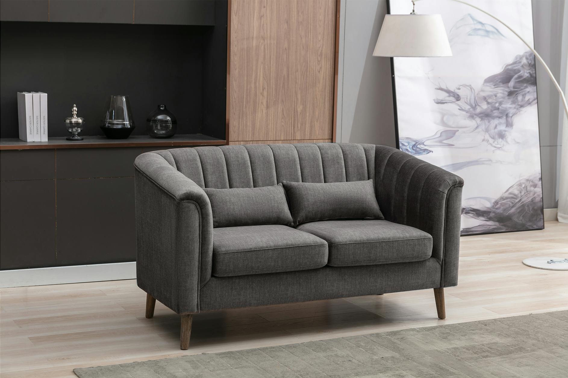 Canley 2 Seater Sofa - Graphite