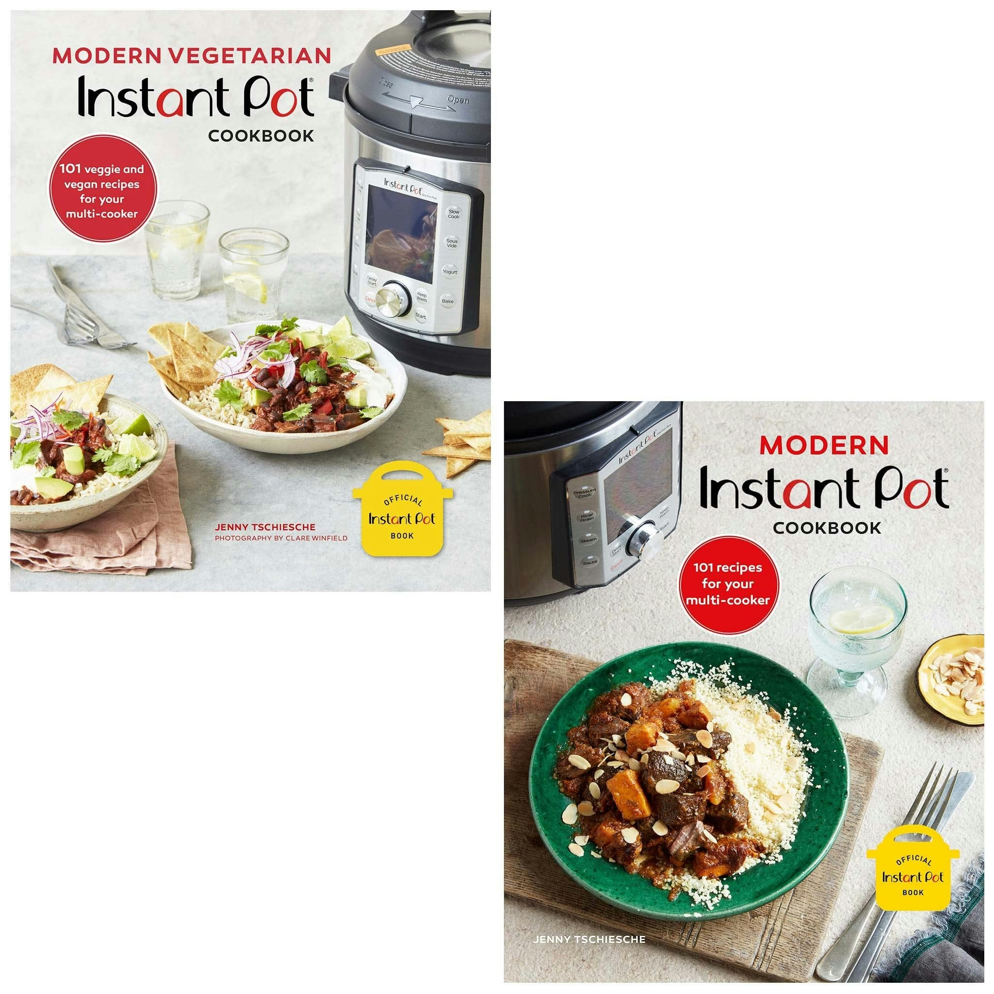 Ryland Peters & Small Modern Instant Pot 2 Cookbook Collection Set By Jenny Tschiesche (Modern Instant Pot Cookbook, Modern Vegetarian Instant Pot Cookbook)