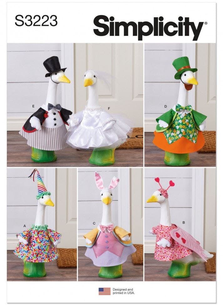 Simplicity Sewing Pattern 3223, Toys Os (One Size) - Intermediate - Os (One Size)