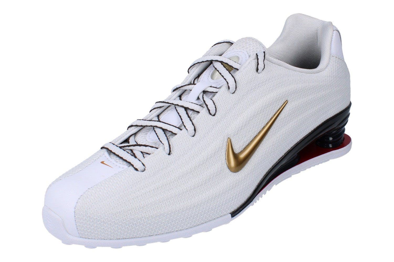 Nike Women's White/Gold/Light Shox Z Trainers Hq7540 100 - Uk 6.5 | Us 9 | Eu 40.5