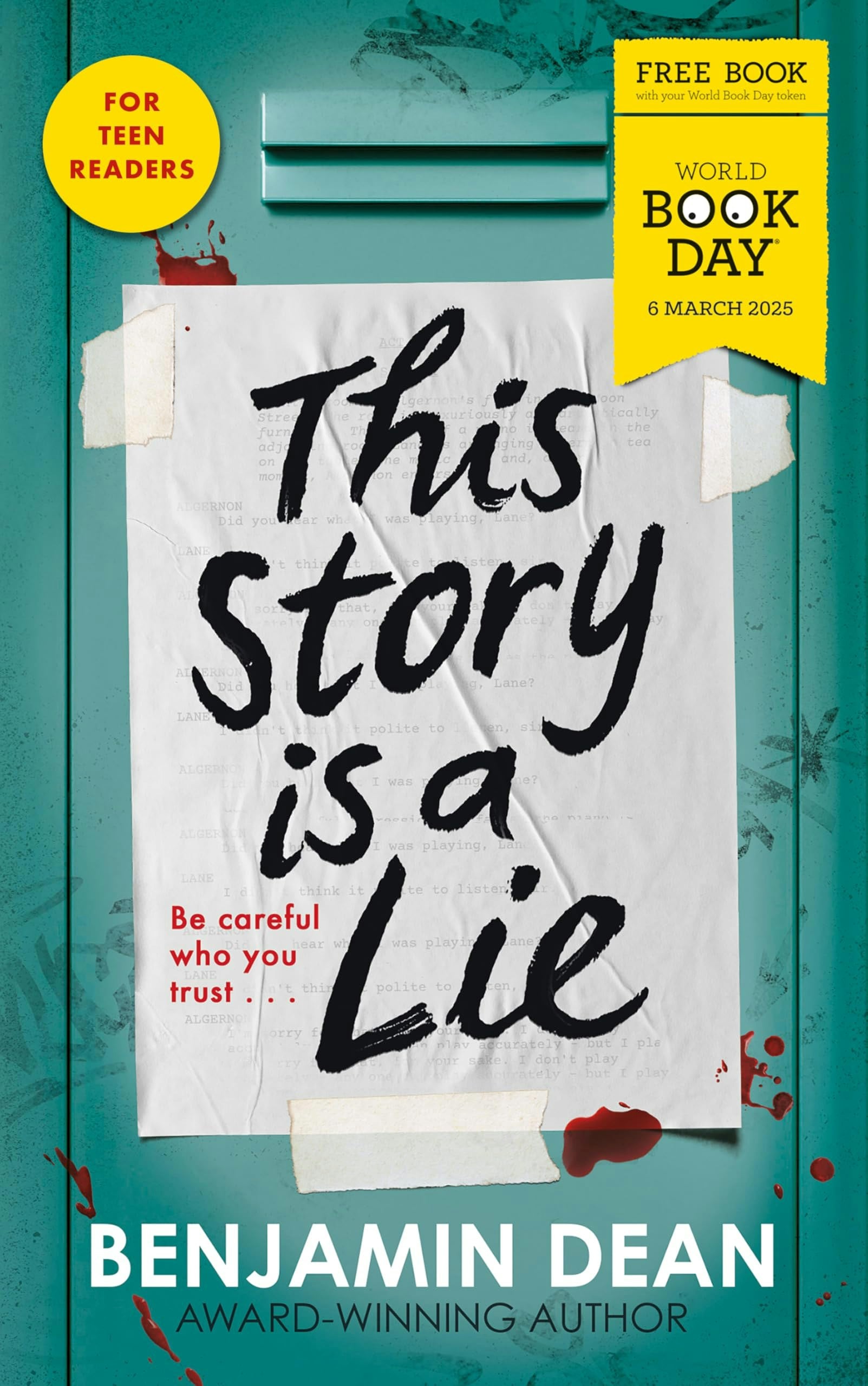 Simon & Schuster Children's Uk This Story Is A Lie By Benjamin Dean - World Book Day 2025 Ya Thriller Paperback - Ages 12+ - School Mystery Gift For Teens - Image 11