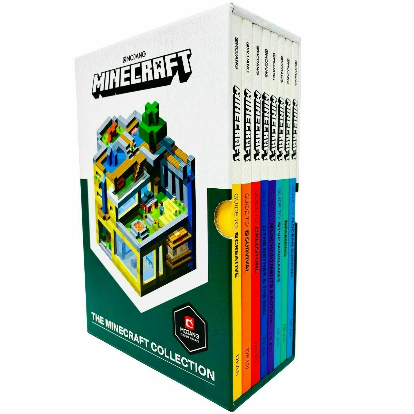 Mojang The Official Minecraft Guide Collection 8 Books Box Set By