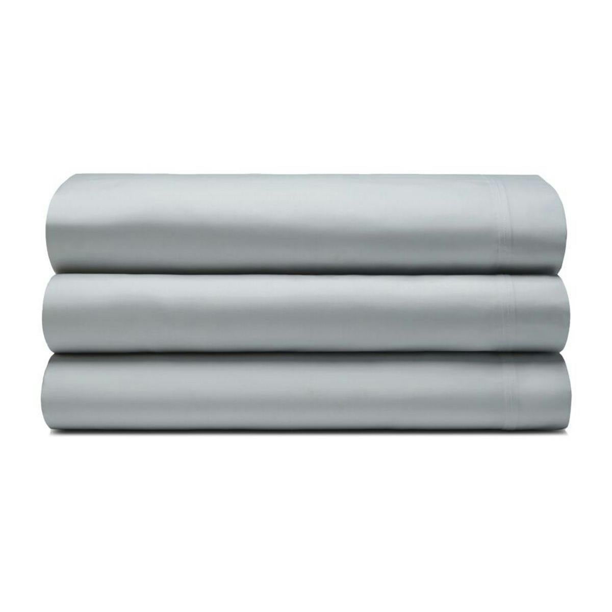 Belledorm Green Egyptian Cotton Blend Fitted Sheet - Thyme - Thyme - 200Cm X 200Cm - 100% Cotton