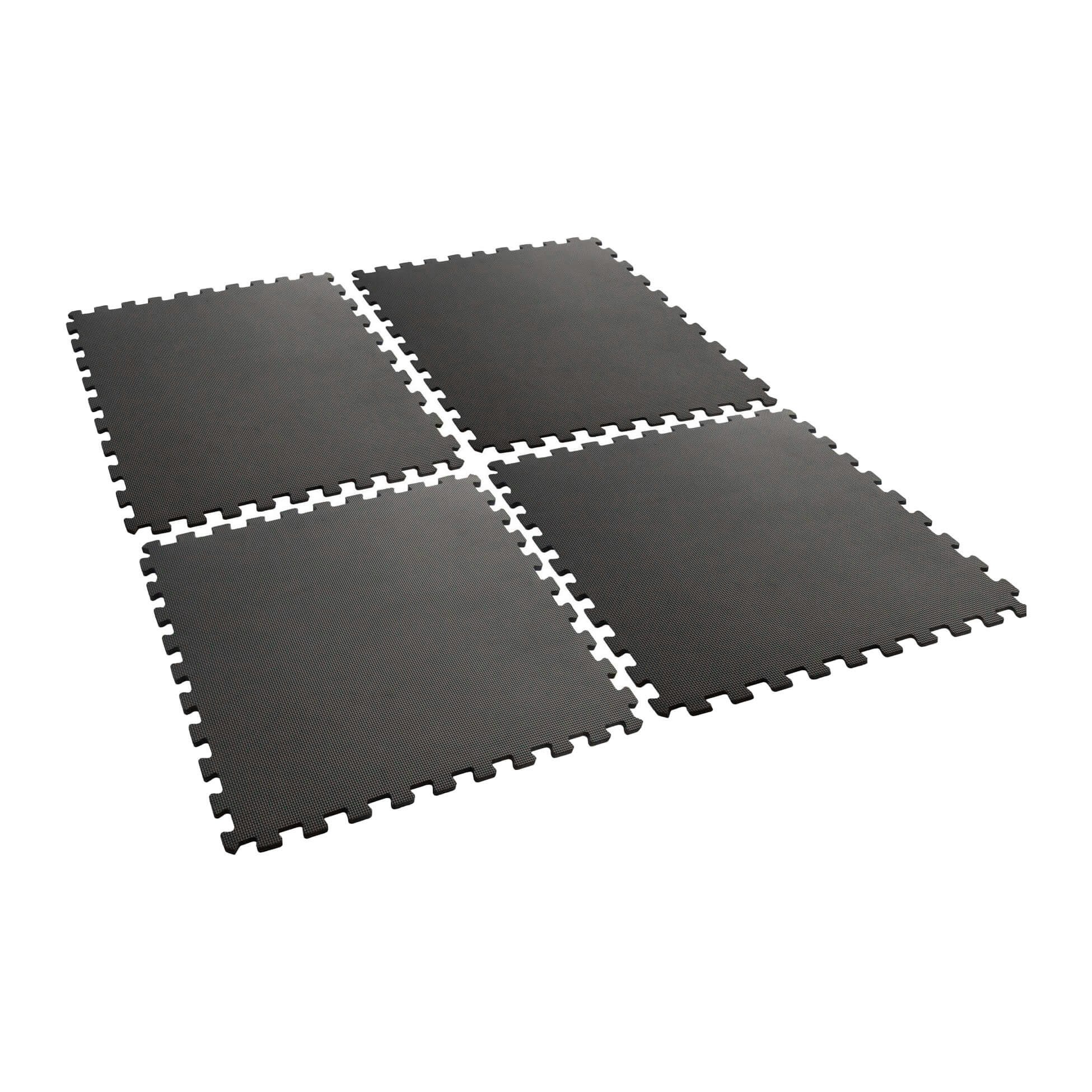 HXGN - Gym Floor Mats - Interlocking Protective Tiles - 60cm - 4 Pack - Image 5