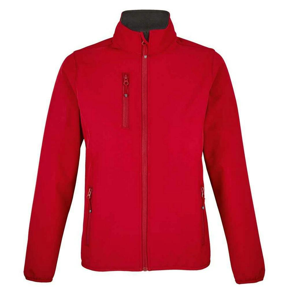 Sols Women's Red Falcon Softshell Recycled Soft Shell Jacket - Pepper - Xxl - Pepper - 100% Mixed