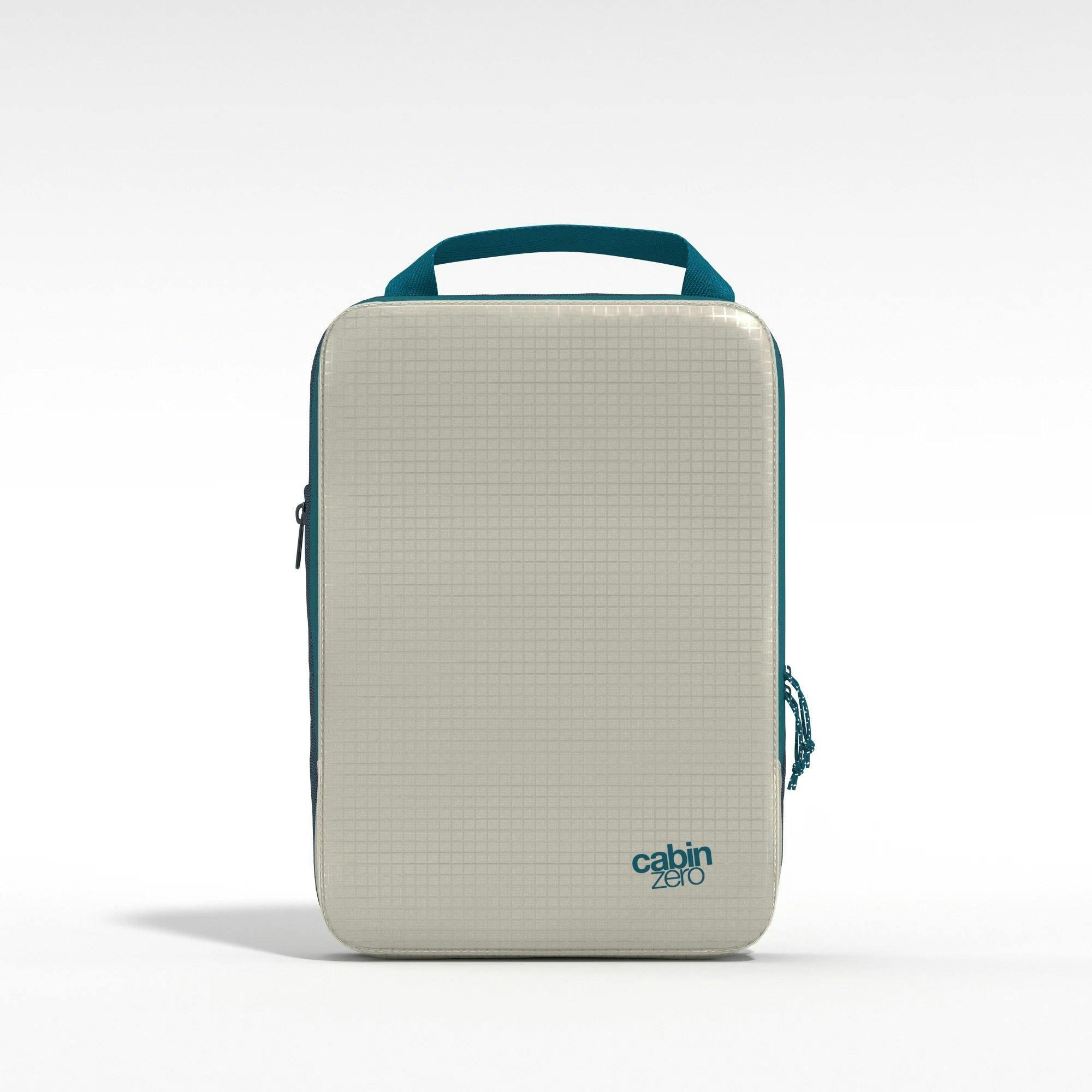 Cabinzero White Ultralight Compression Packing Cube - Medium - Oyster