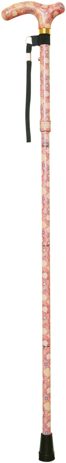 Aidapt Folding Walking Stick Printemp