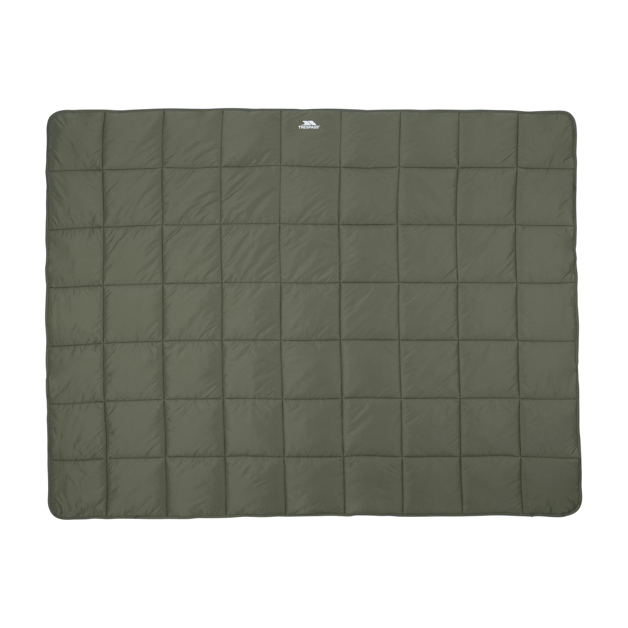 Rackhams Coorie Padded Picnic Blanket - Chive - Chive - One Size - 100% Polyester