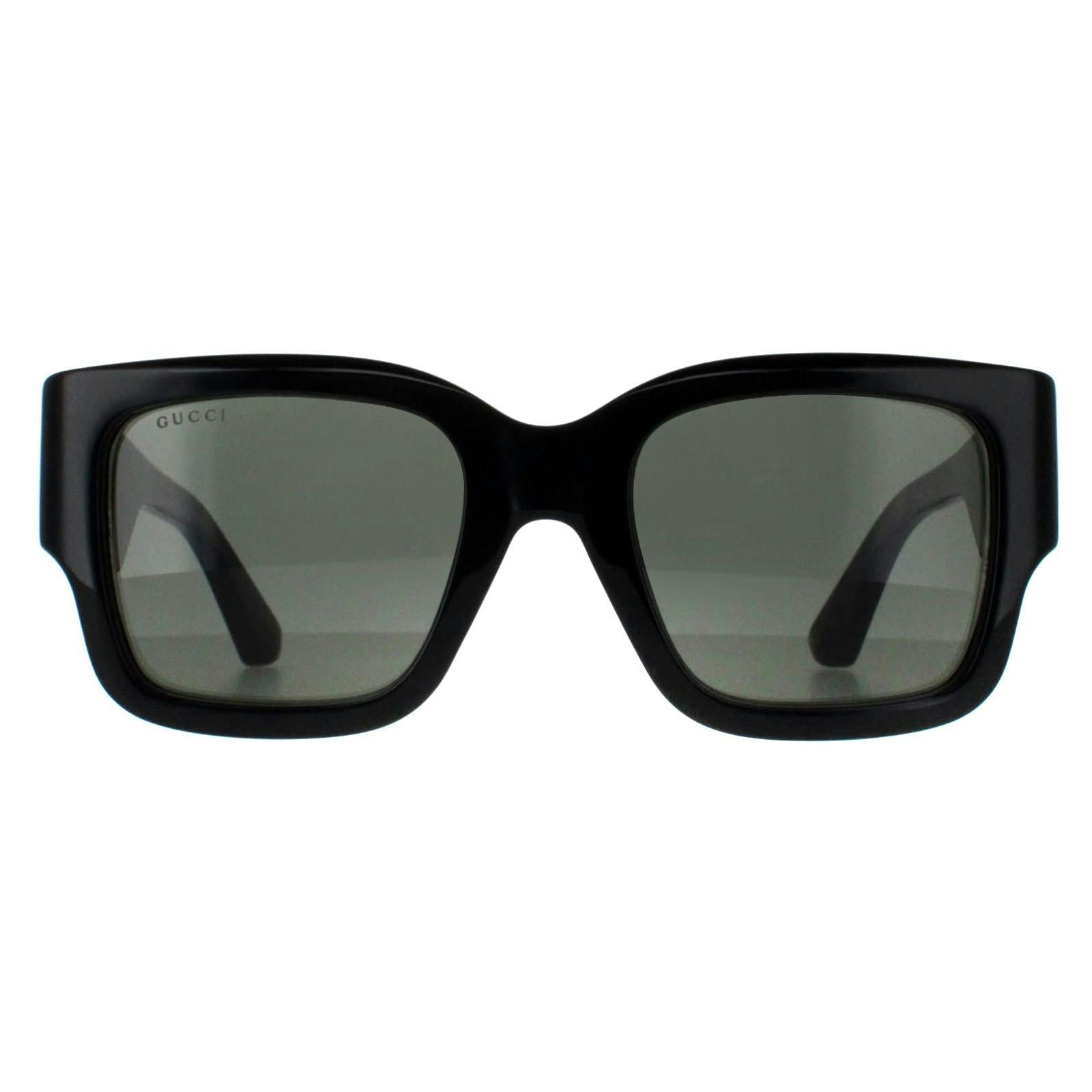 Gucci Black/Grey Sunglasses Gg1663s 001 With Havana