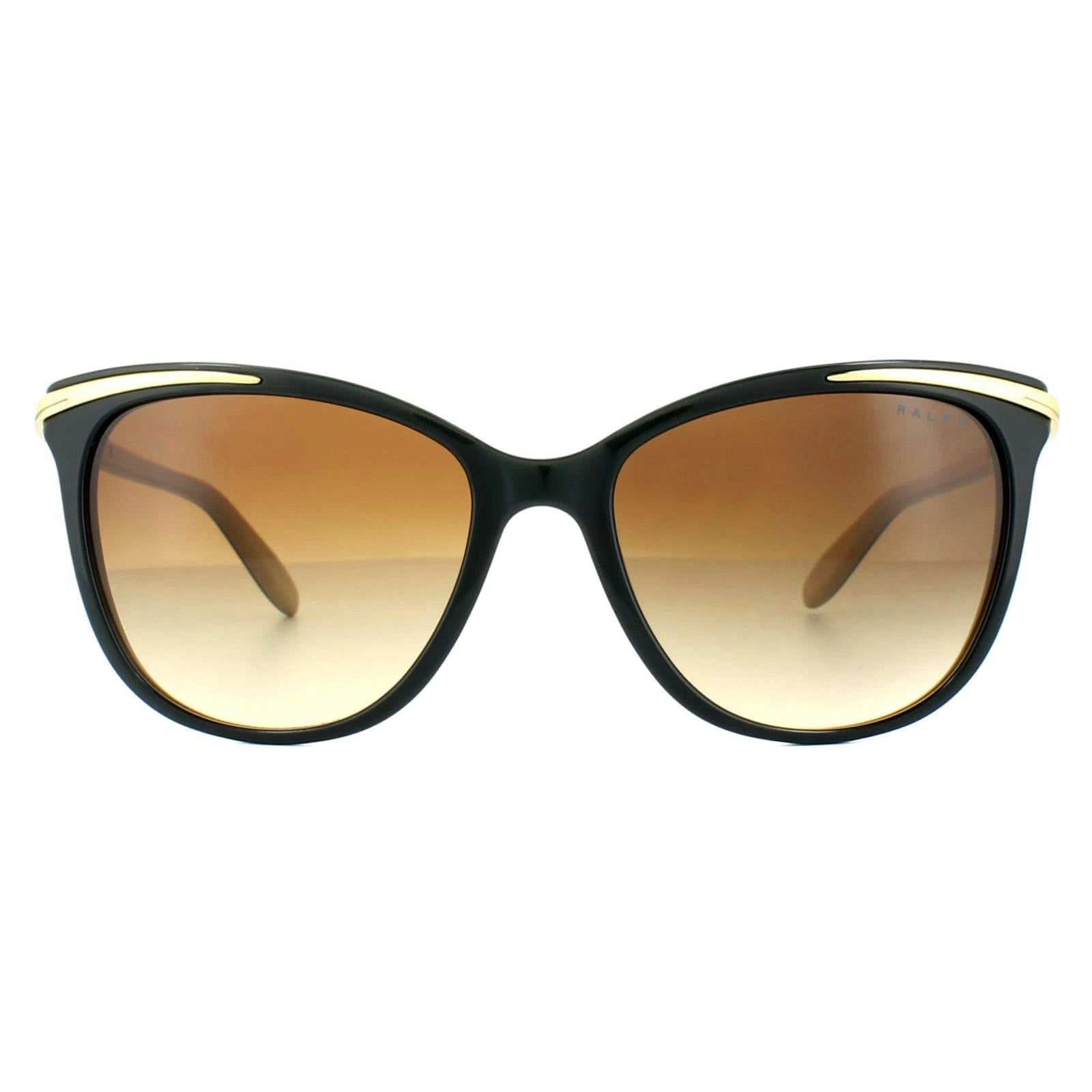 Ralph by Ralph Lauren Sunglasses 5203 109013 Black Brown Gradient - Image 11