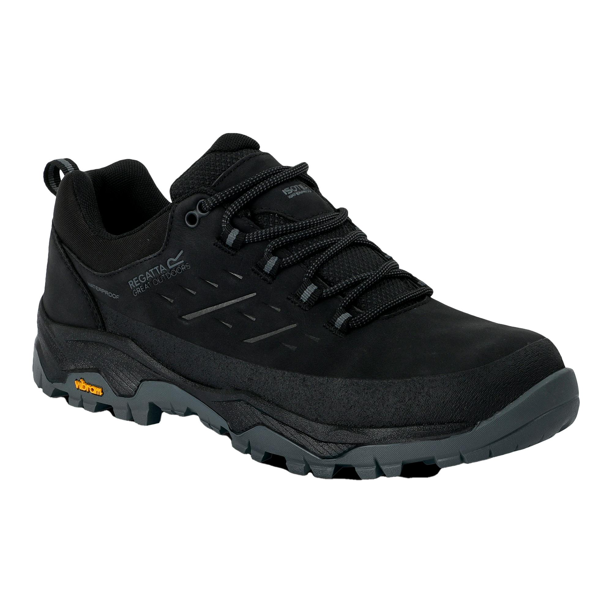 Regatta Men's Black Blake Low Walking Shoes - 6 Uk