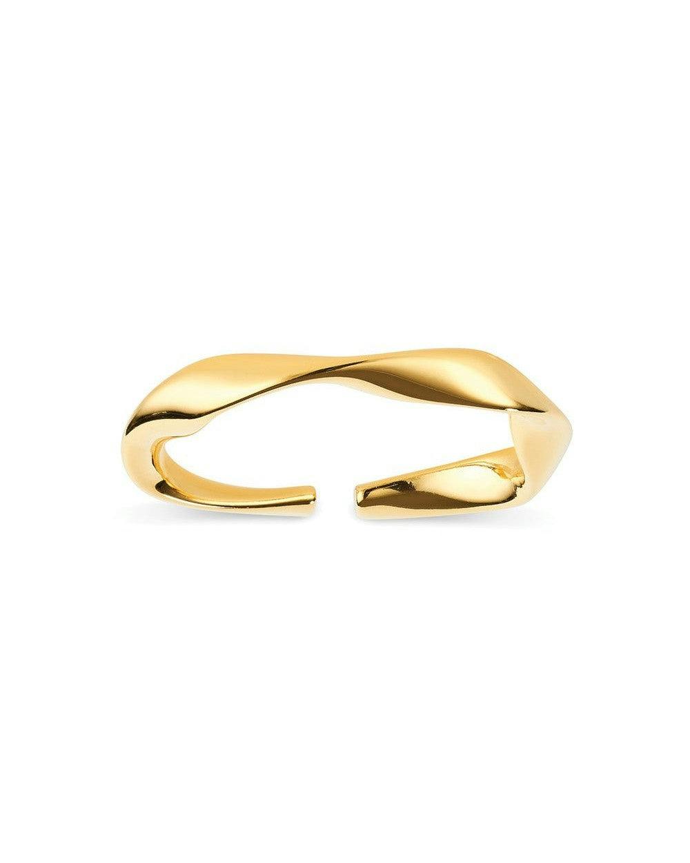 Elk & Bloom Gold 14K Stacking Band Ring - No Thank You