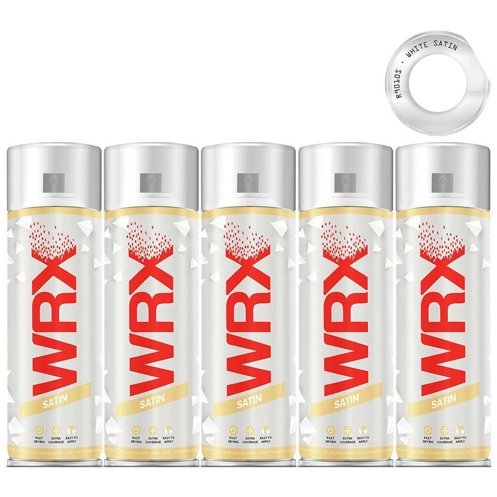 Akcali Brass Wrx Spray Paint 400 Ml - White Satin R9010s - Satin Finish (2) - Image 9