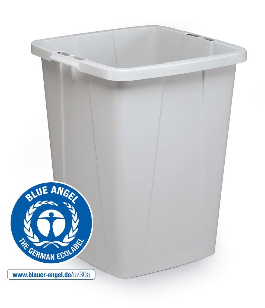 Durable Durabin ECO 80 Recycled Plastic Waste Recycling Bin 90 Litre - Image 3