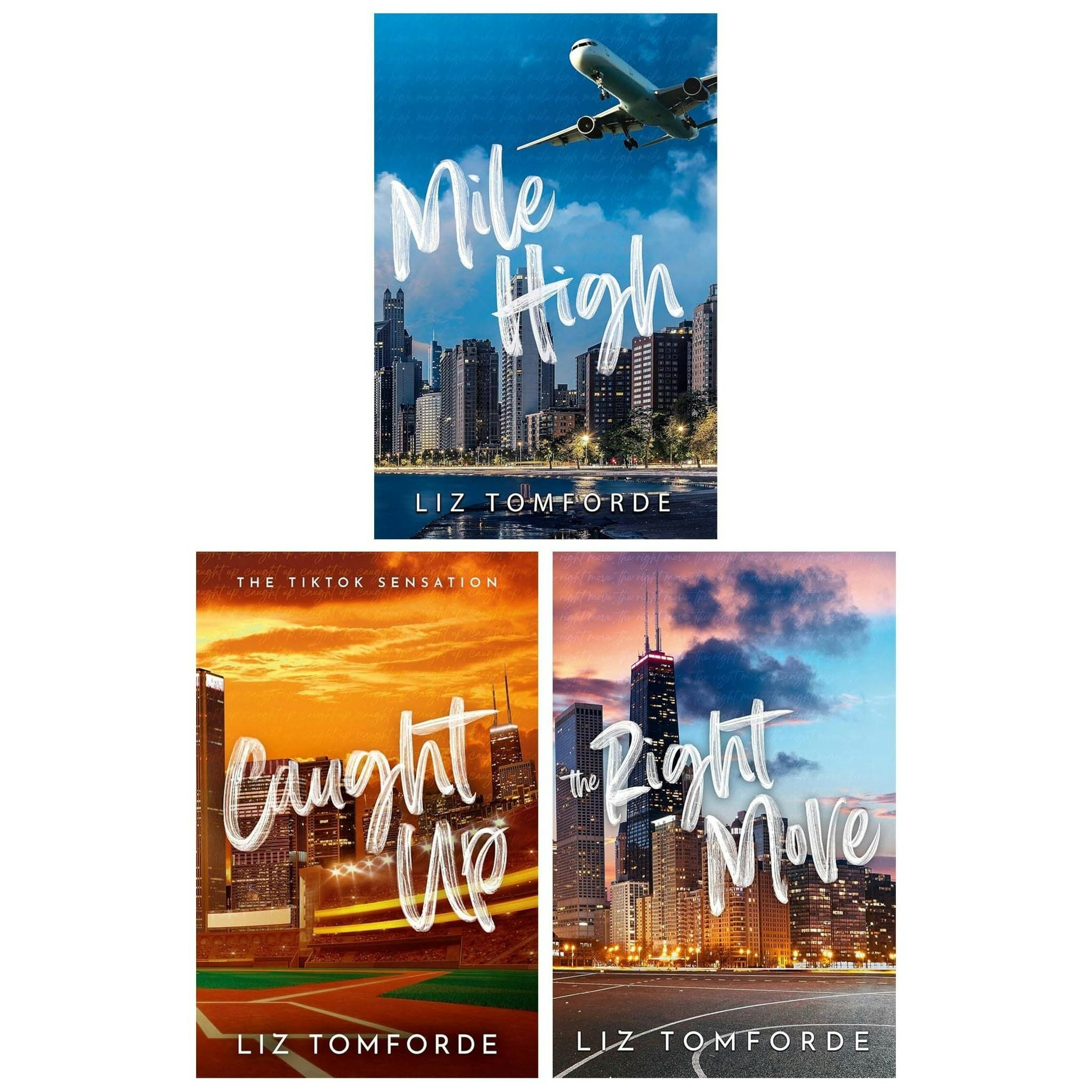 Hachette Girls Windy City Series 3 Book Set (Mile High: Book 1, The Right Move: Book 2 & Caught Up: Book 3)