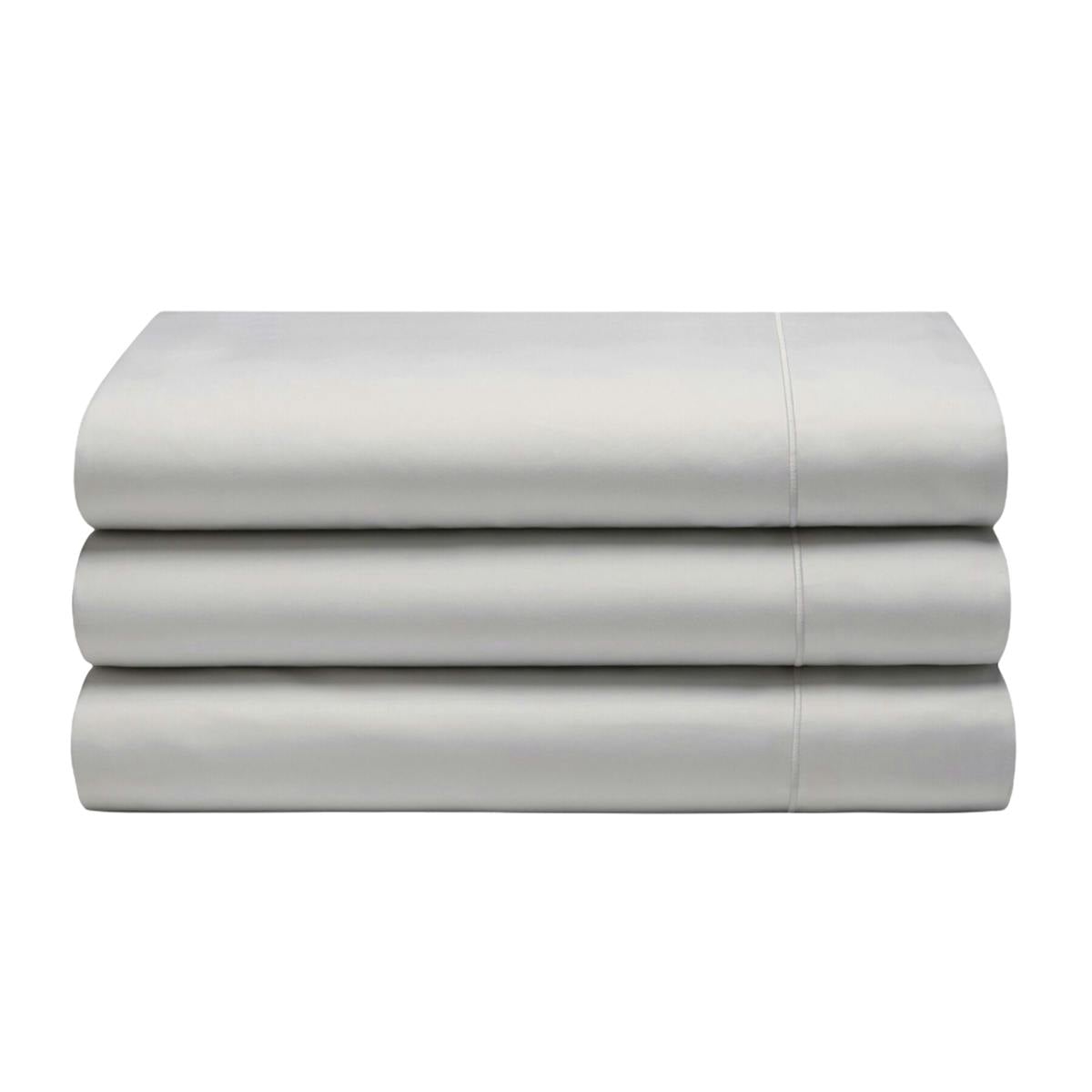 Belledorm Ivory Cotton Sateen 1000 Thread Count Flat Sheet - Single - 100% Cotton