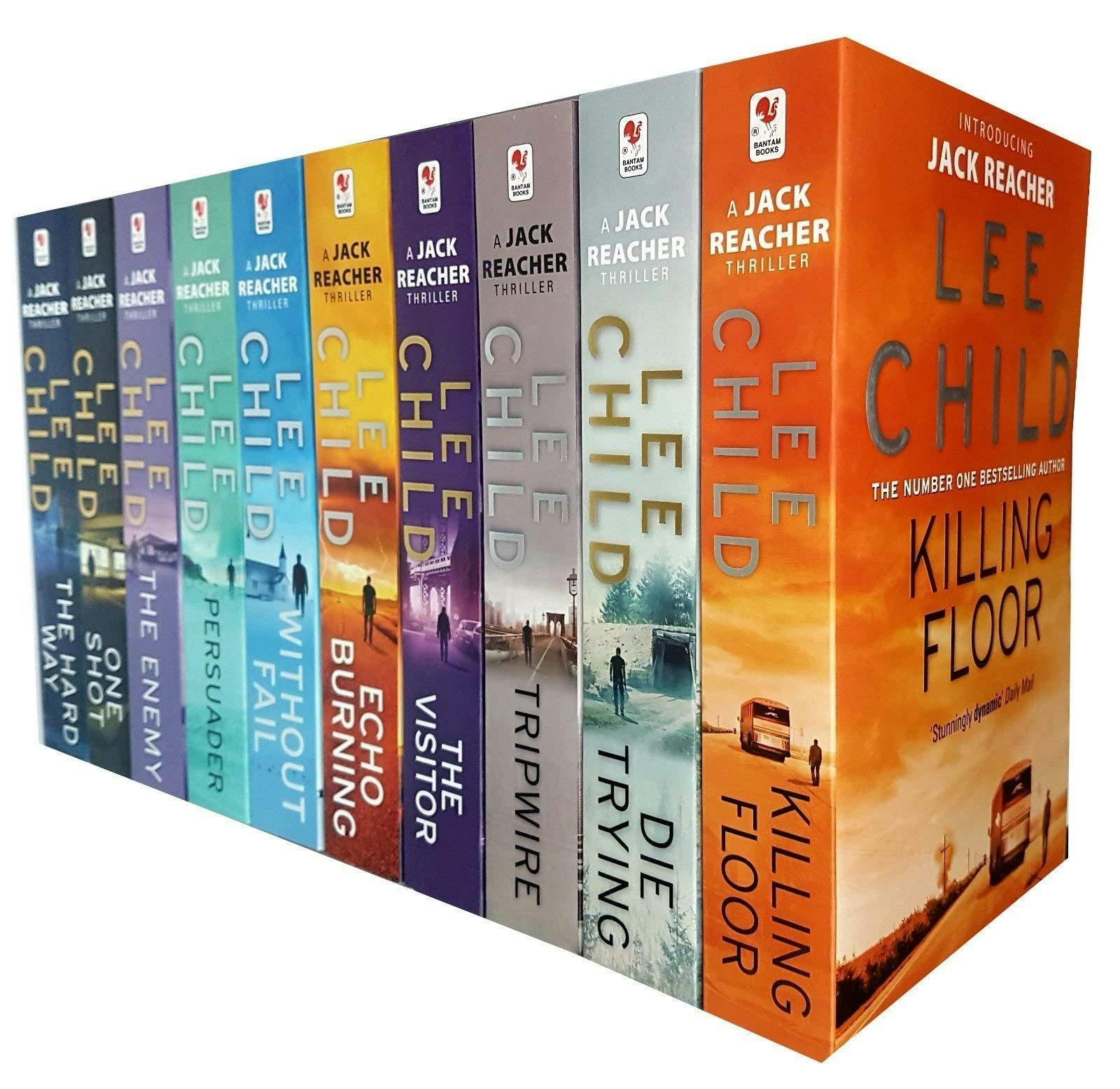 Various Publishers Jack Reacher Series 1 & 2 10 Books Collection Set By Lee Child (Book1-10)