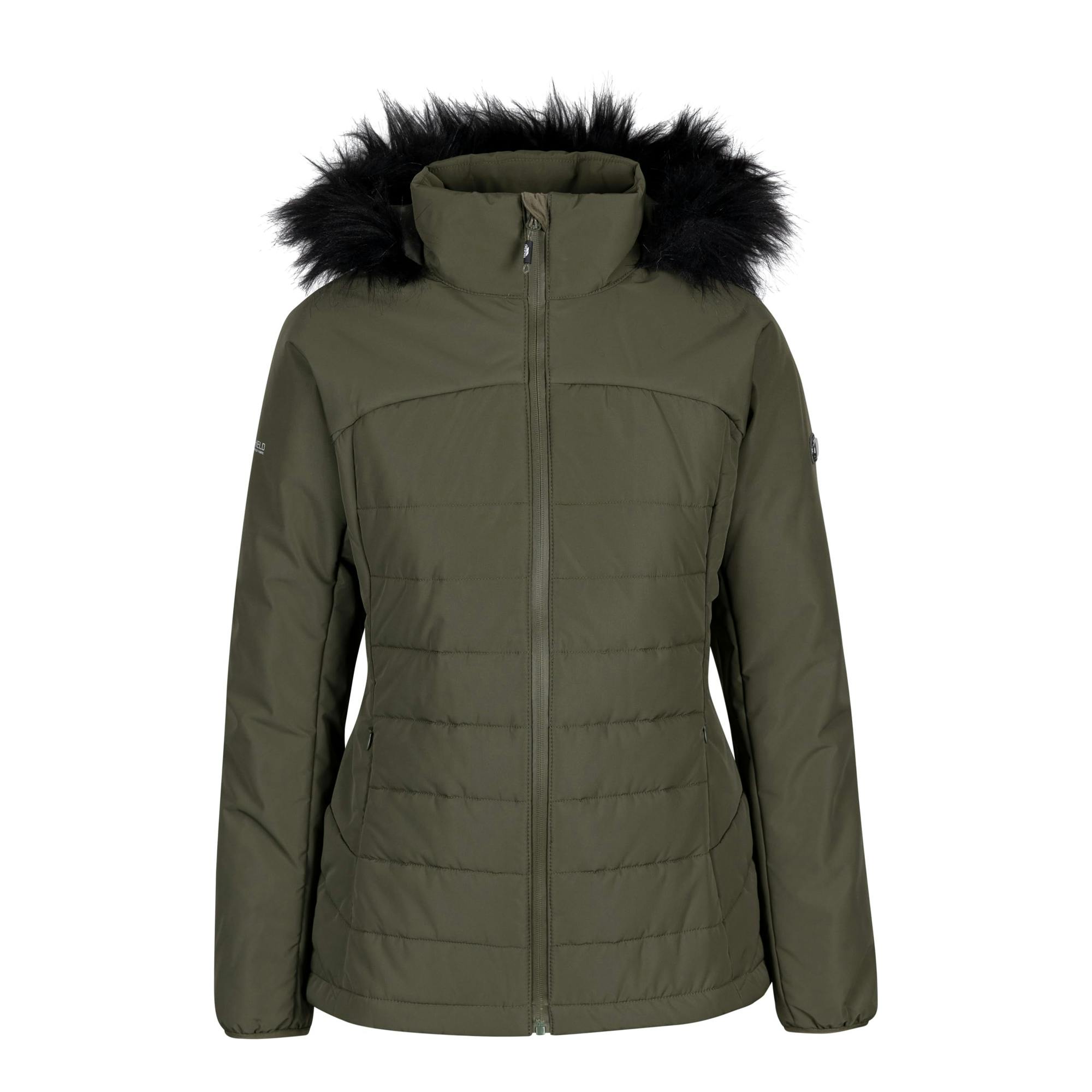 Trespass Women's Dark / Translate Padded Jacket - Vine - L - Vine - 100% Polyester