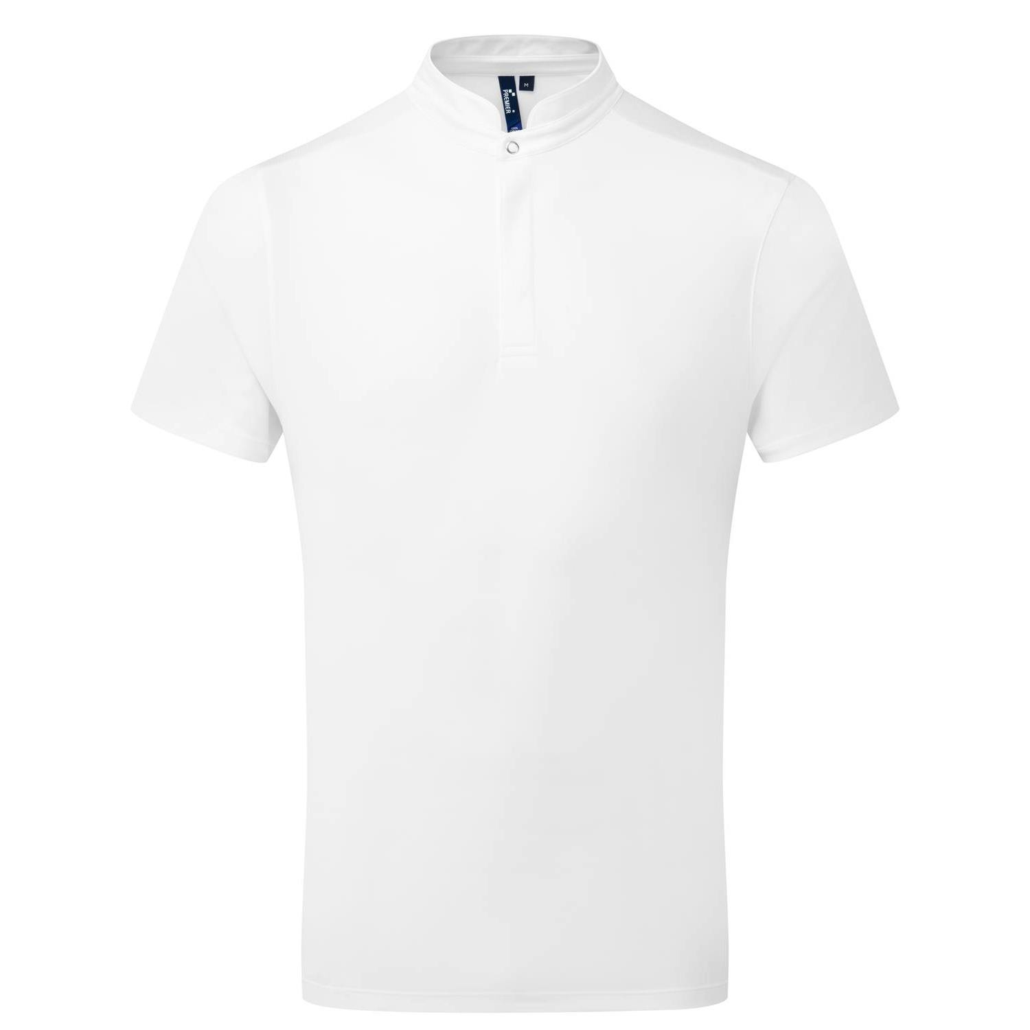 Premier Unisex White Adult Coolchecker Chef Shirt - Xl - 100% Recycled Polyester
