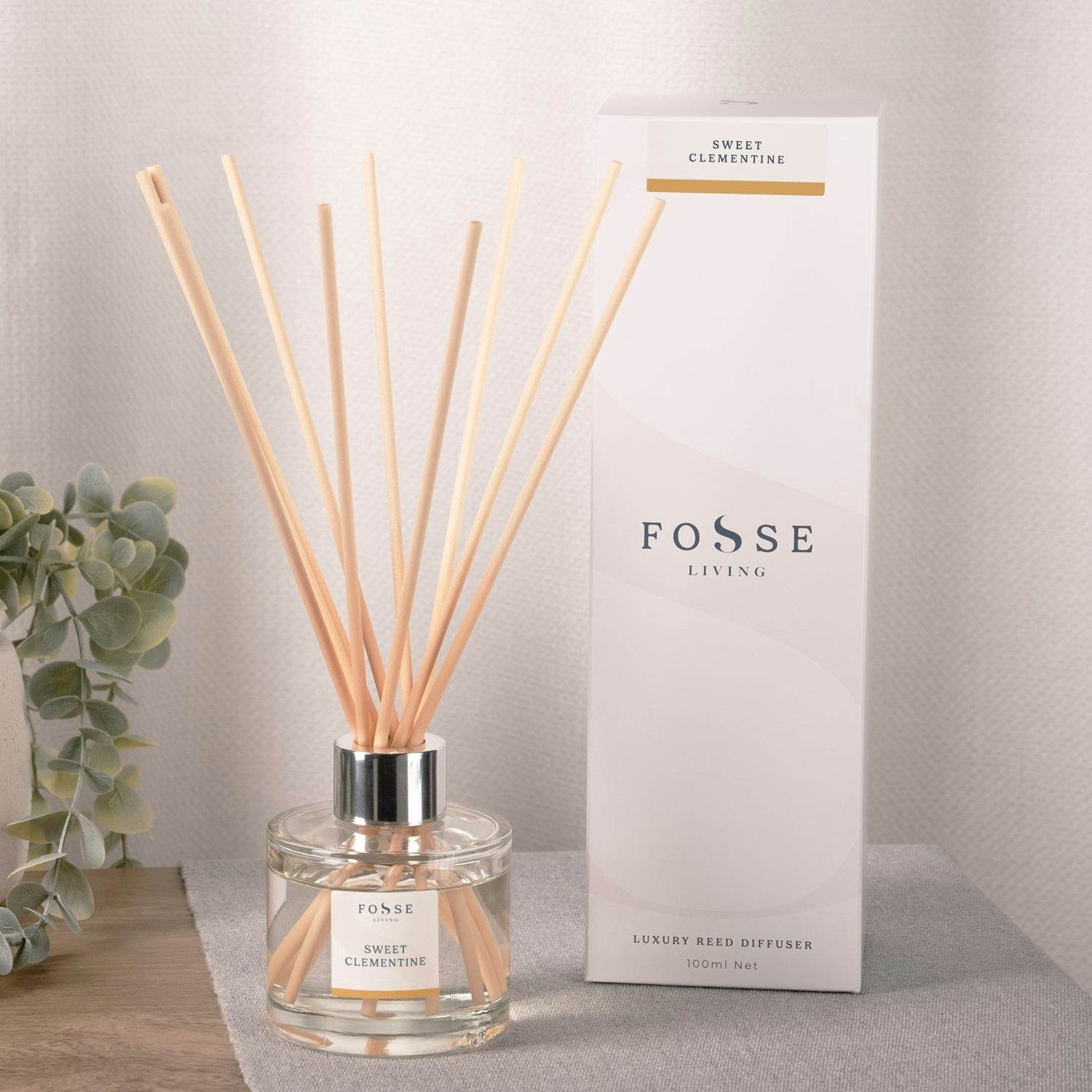 Rackhams Orange/Amber Sweet Clementine Reed Diffuser - 100Ml