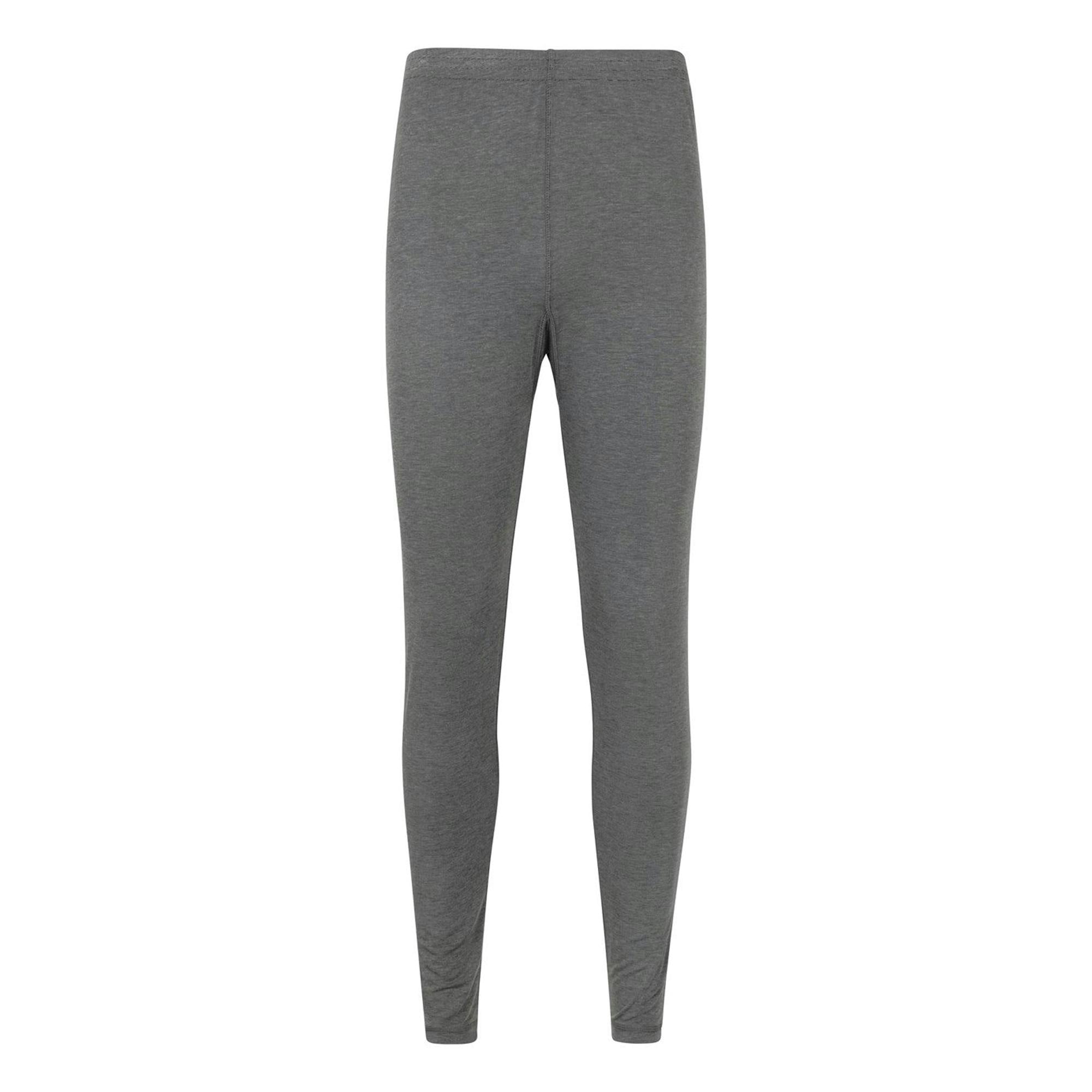 Mountain Warehouse Men's Keep The Heat Thermal Bottoms - Charcoal - Charcoal - L - 37% Acrylic/32% Polyester/25% Viscose/6% Elastane