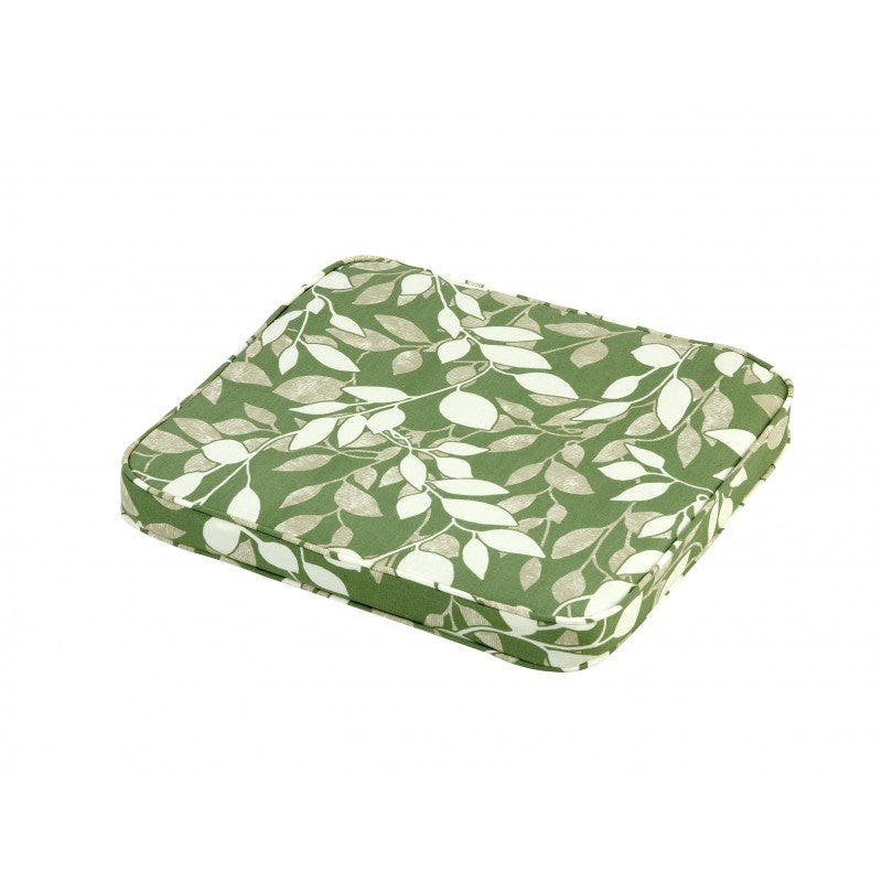 Glendale Square Garden Seat Cushion (Colour Options Available) - Cotswold Leaf