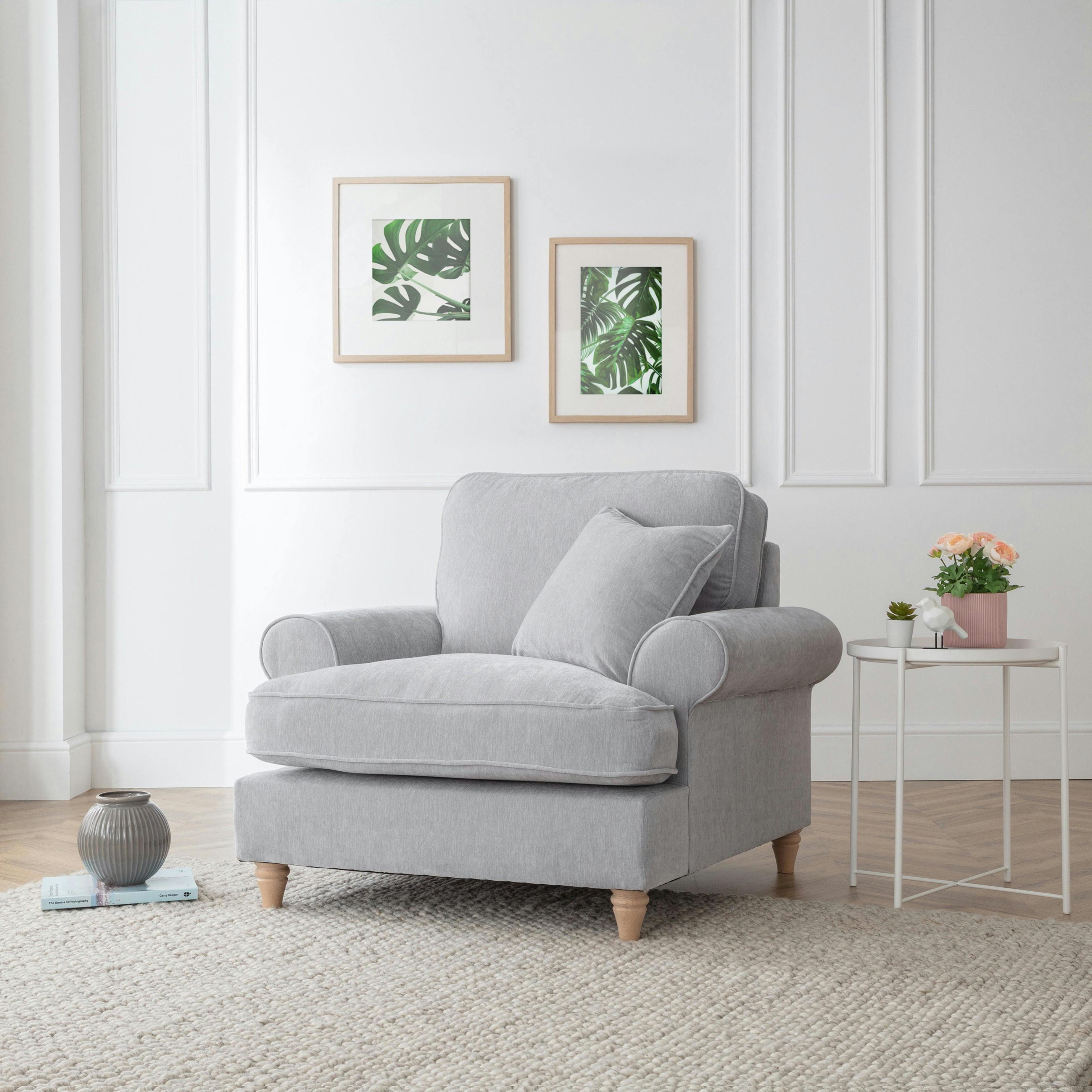 Rackhams The Bromfield Arm Chair - Ice