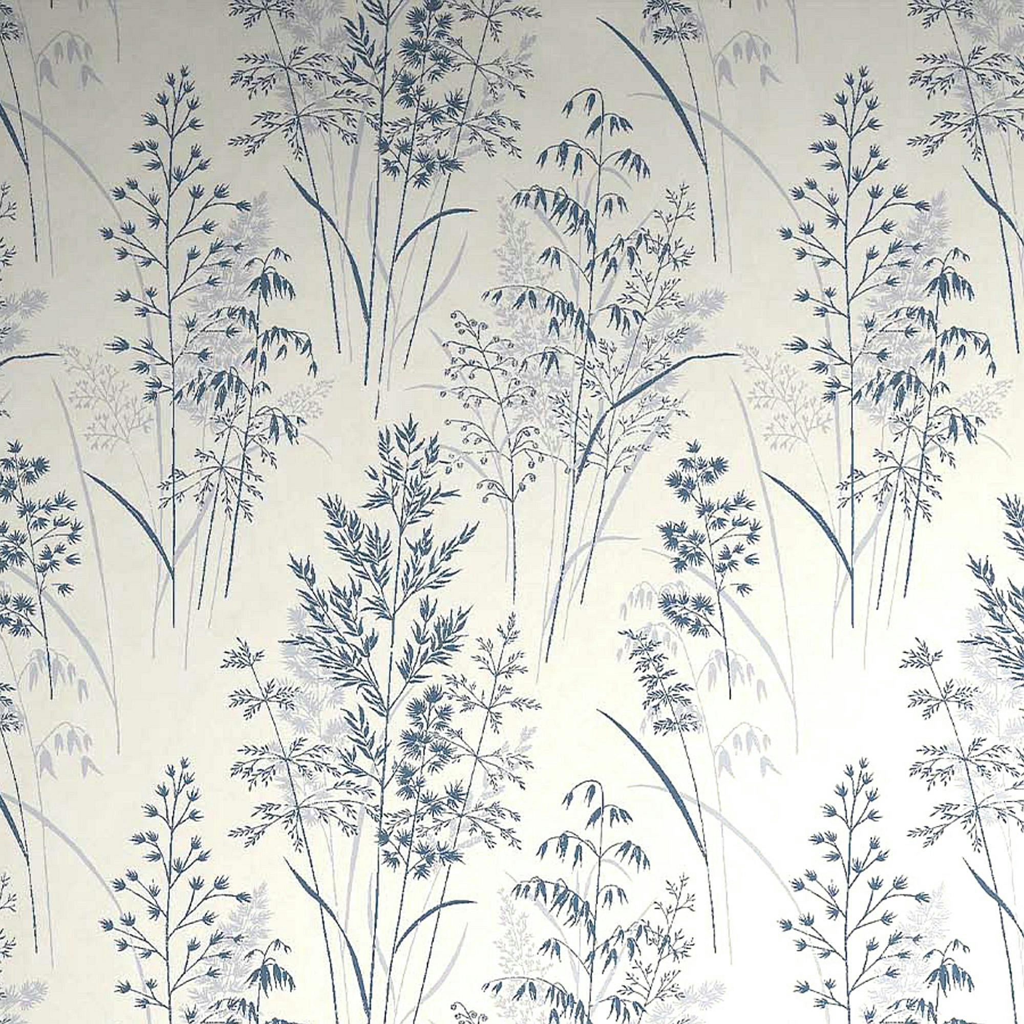 Next Blue Leaf Sprigs Wallpaper - 10M