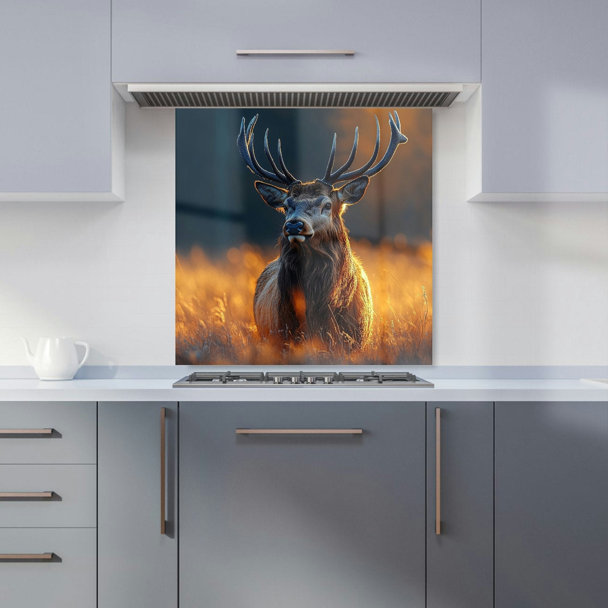Warren Reed Stag Kitchen Splashback - W600mm X H600mm